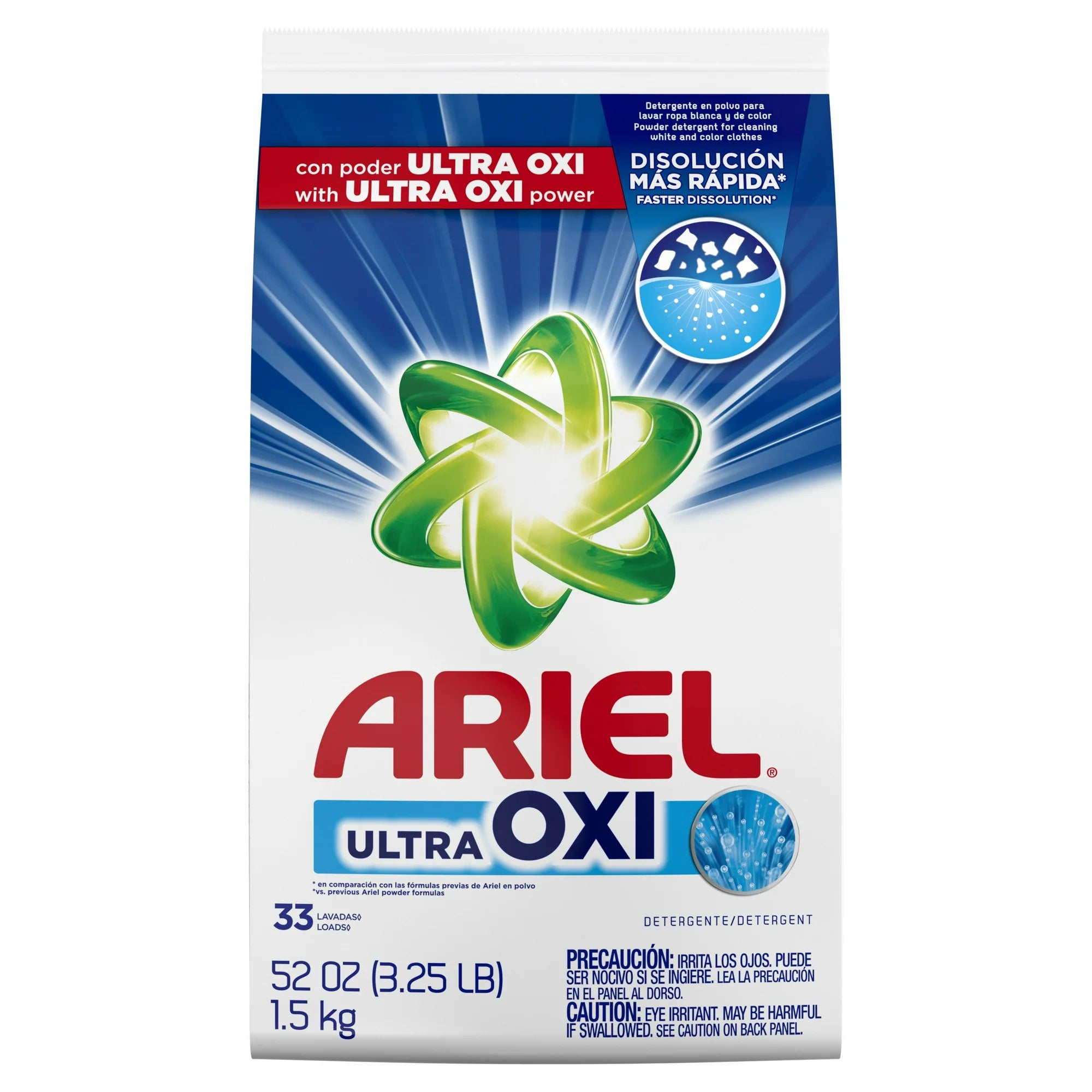 Ariel with Ultra Oxi Laundry Detergent