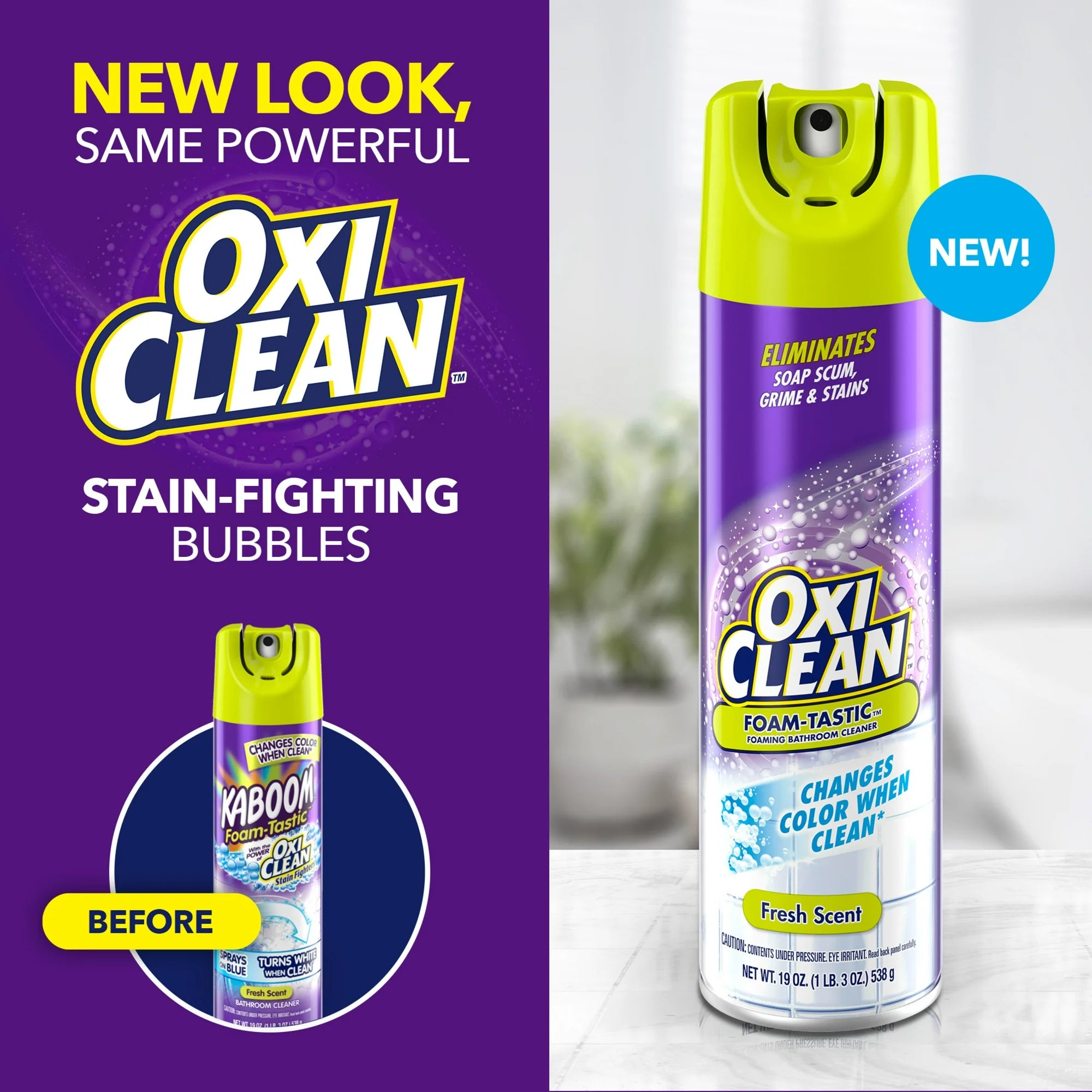 OxiClean Foam-Tastic Bathroom Cleaner