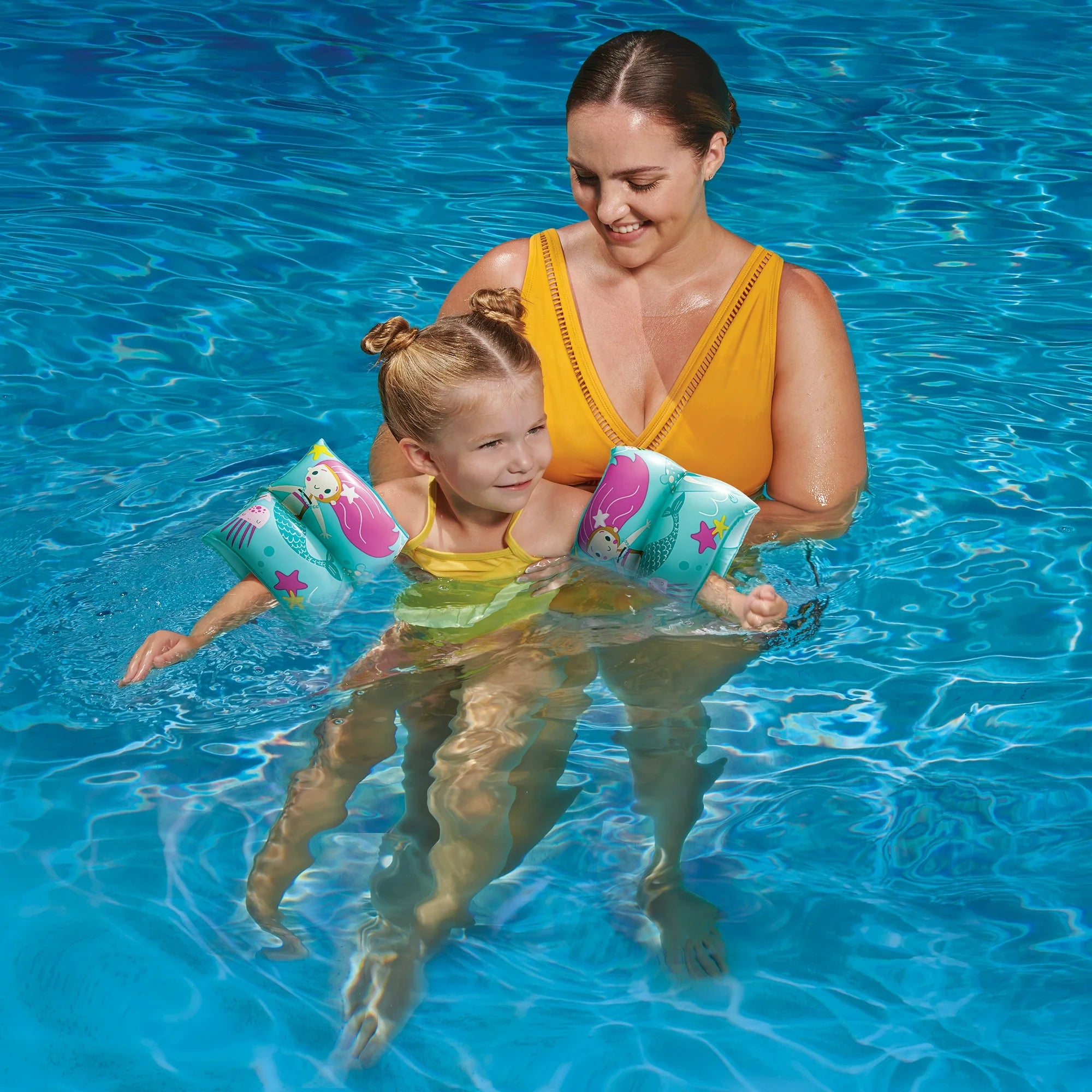 Bluescape Mermaid Inflatable Armbands for Kids