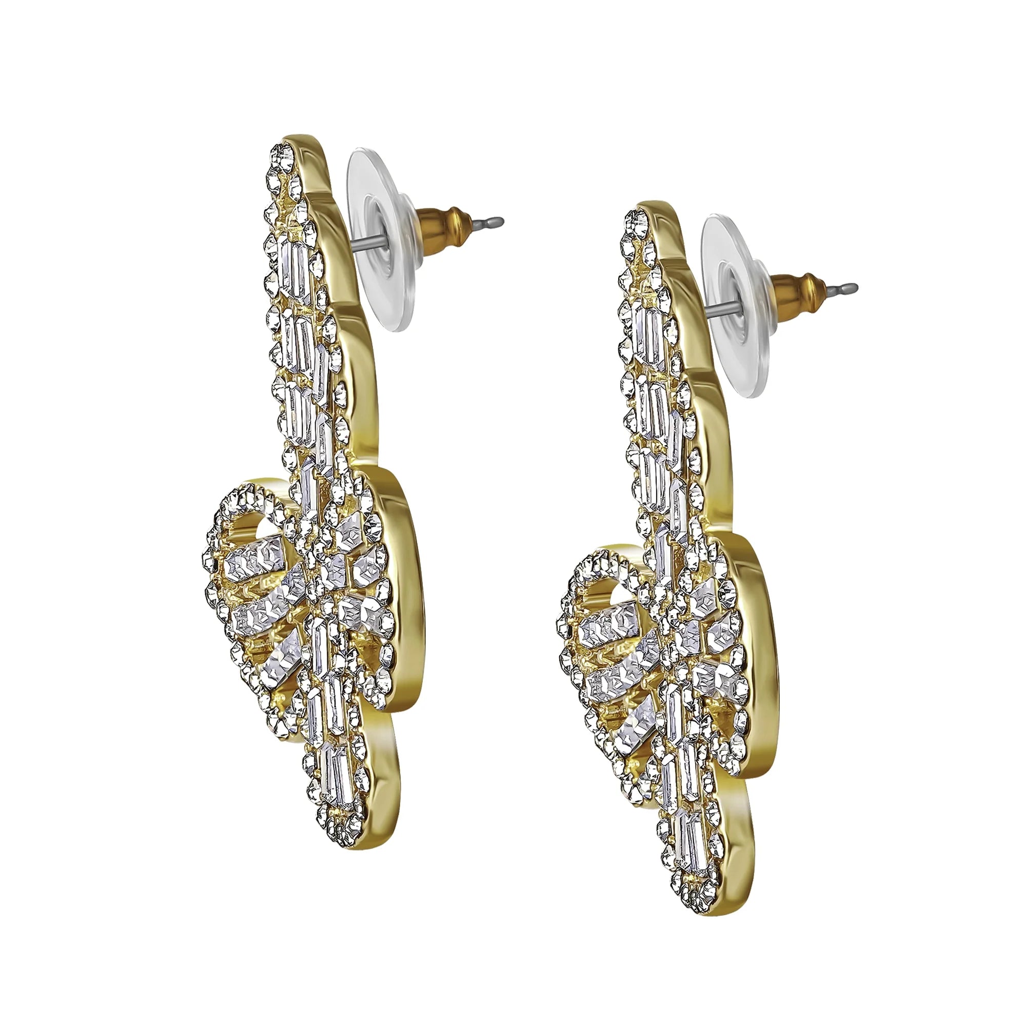 Jessica Simpson Butterfly Stud Earrings