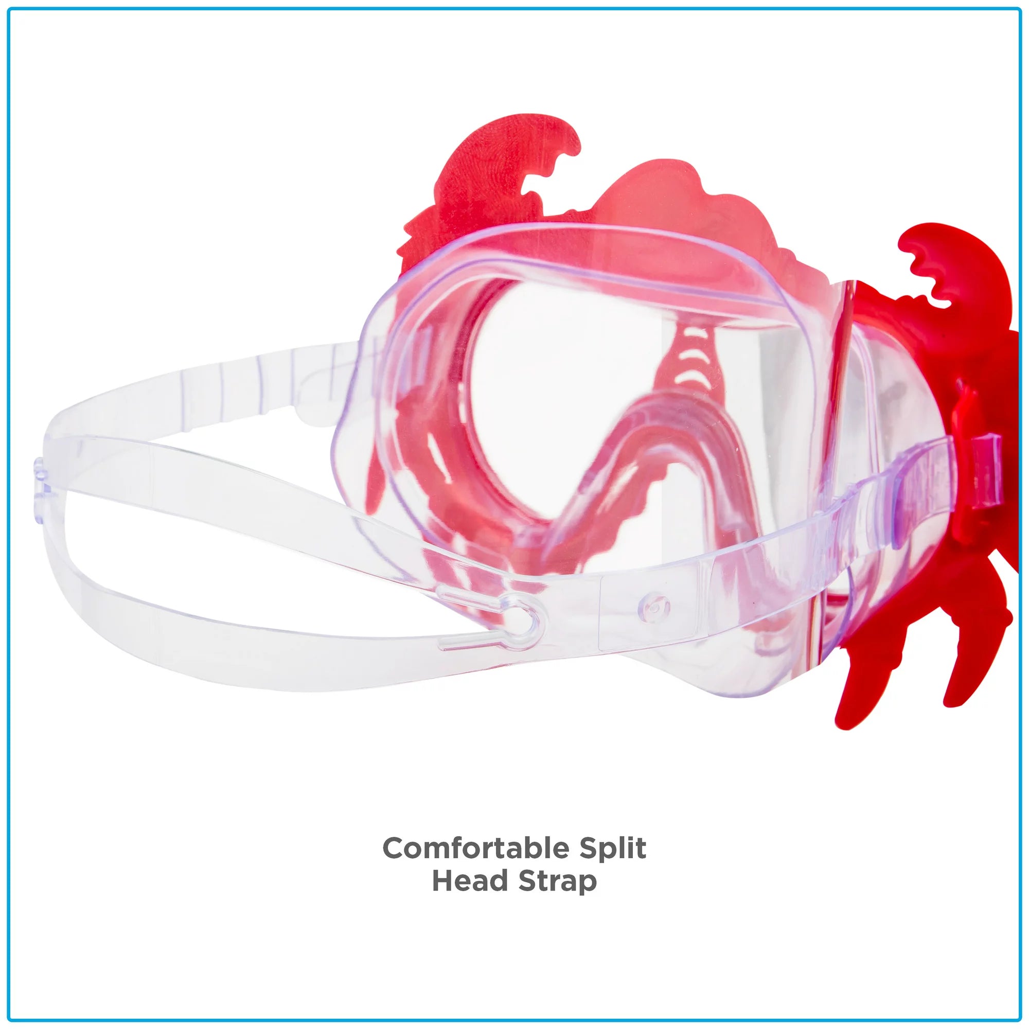 EyePop Red Crabby Swim Goggles