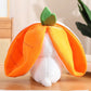 18cm Cosplay Strawberry Carrot Rabbit Plush Toy: Cuddly Bunny - MAK PERSONA ™