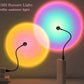 USB Sunset Rainbow Neon Night Light: LED Photography Lamp for Wall Atmosphere
