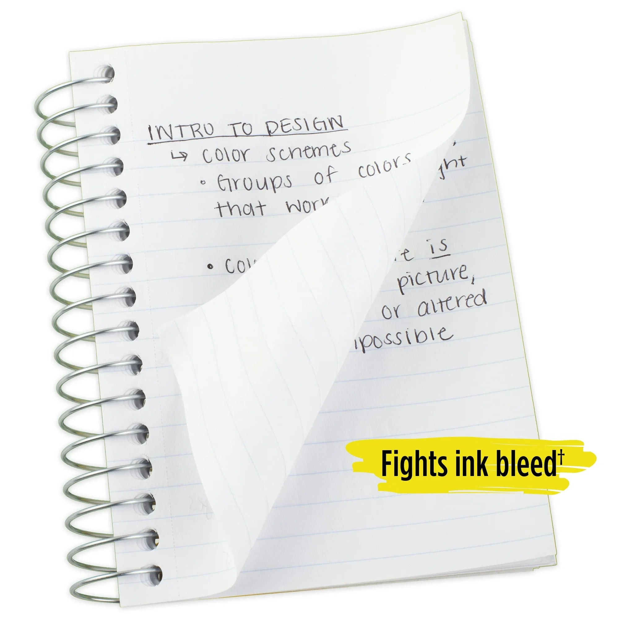 Five Star Fat Lil' Wirebound Notebook Black