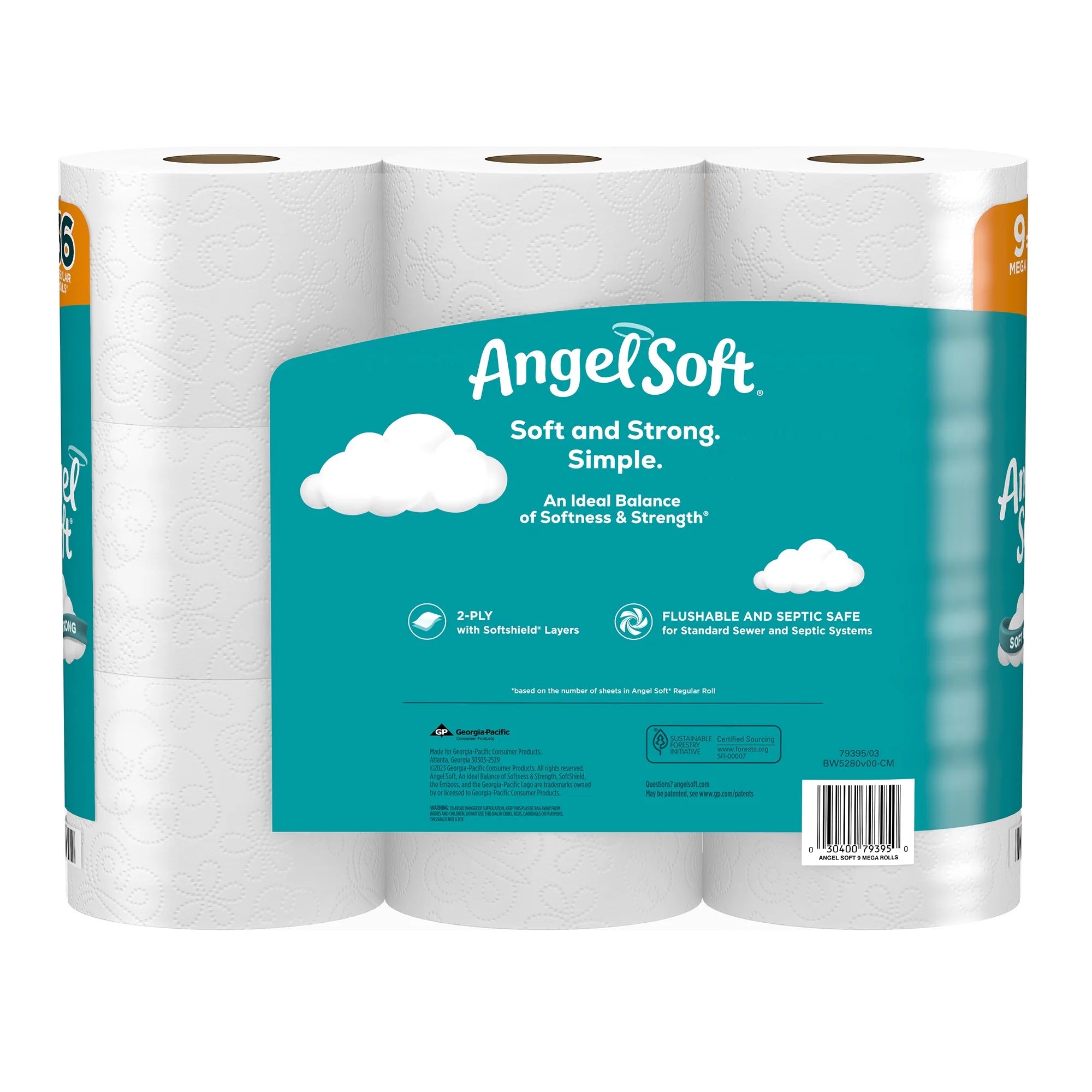 Angel Soft and Strong Toilet Tissue