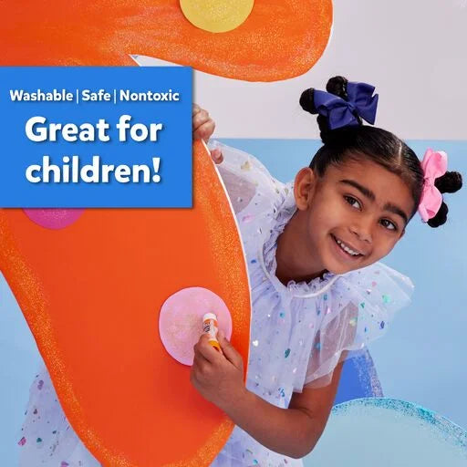 Elmer's Color 'n Glitz Glue Sticks 12 Pack