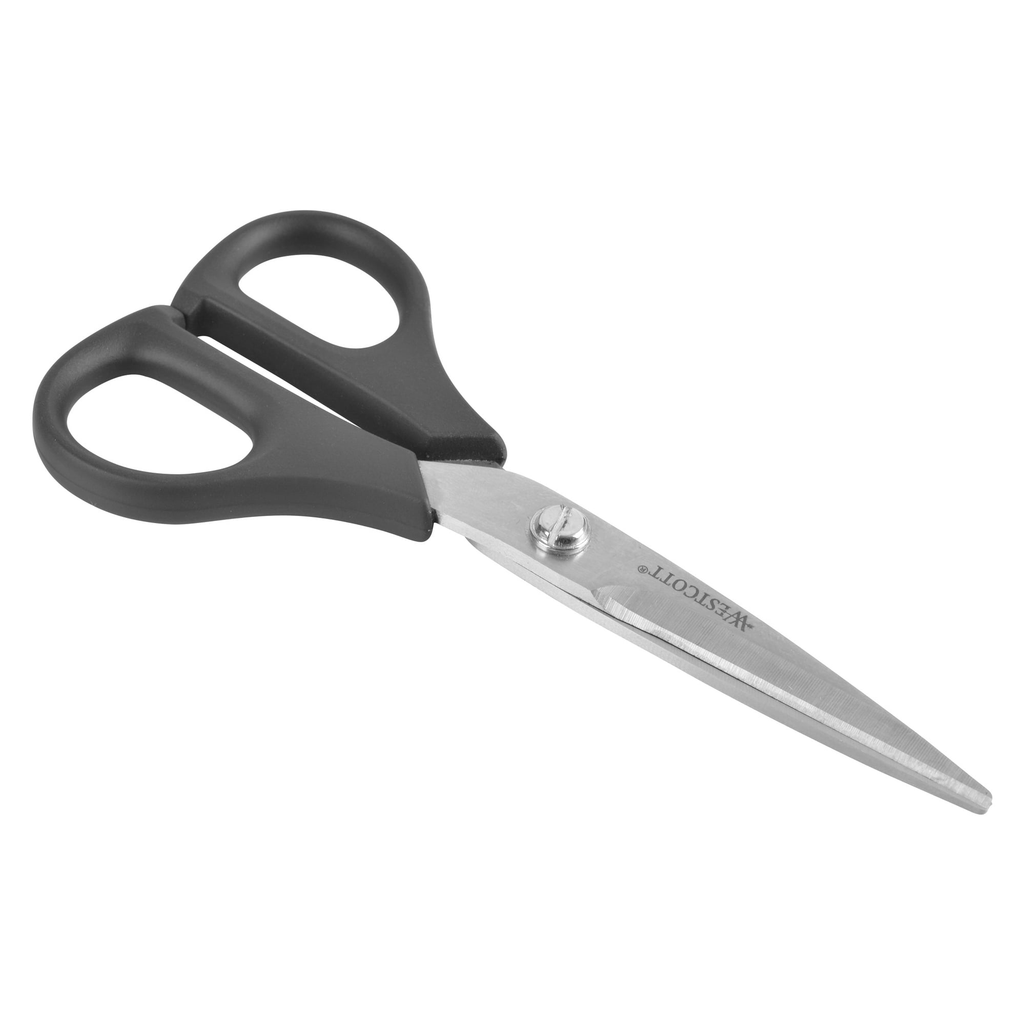 Westcott All-Purpose Scissors: 5" Stainless Steel, Black