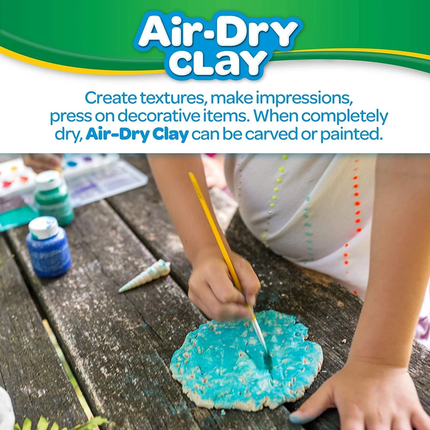 Crayola Air-Dry Clay White