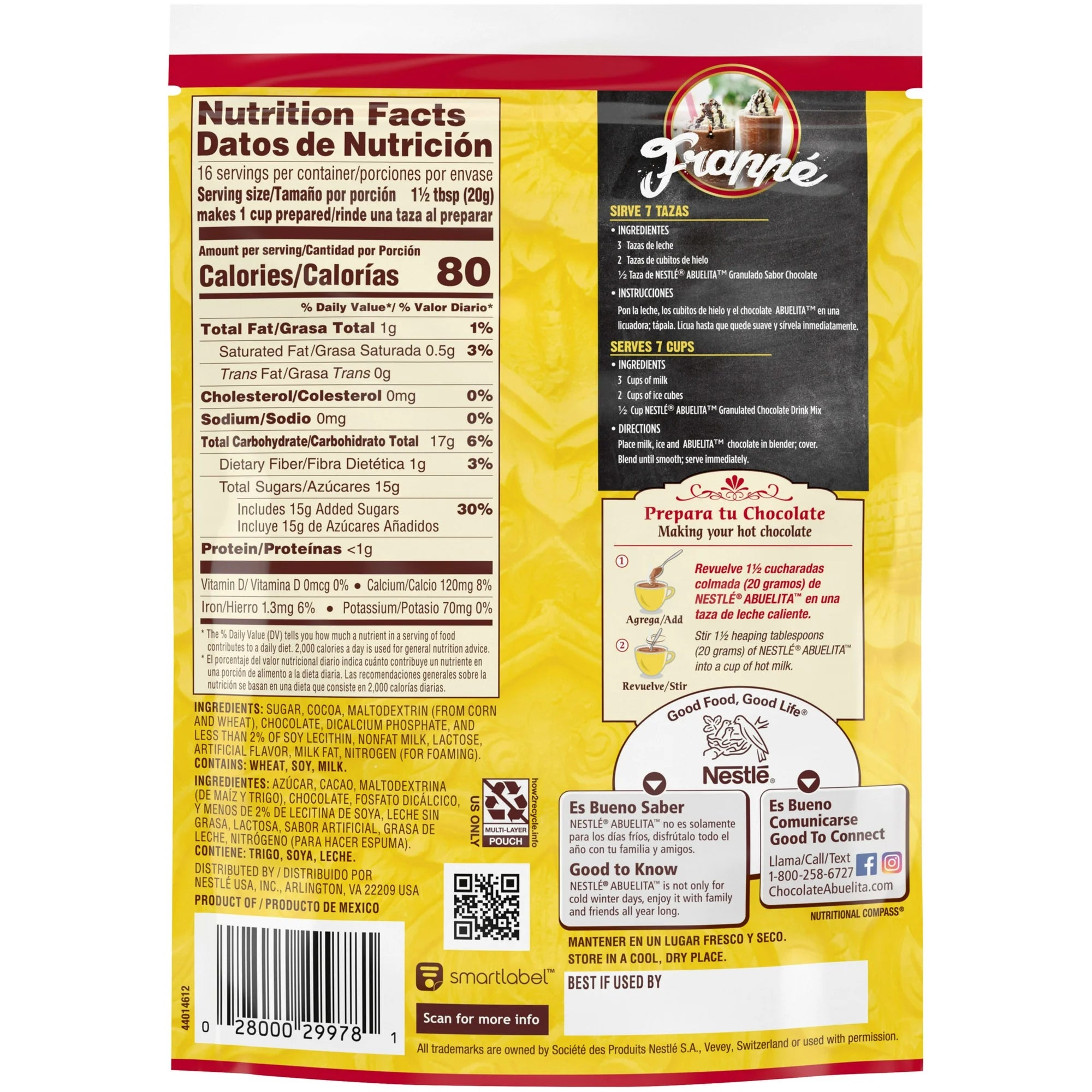 Nestle Abuelita Mexican Style Instant Hot Chocolate