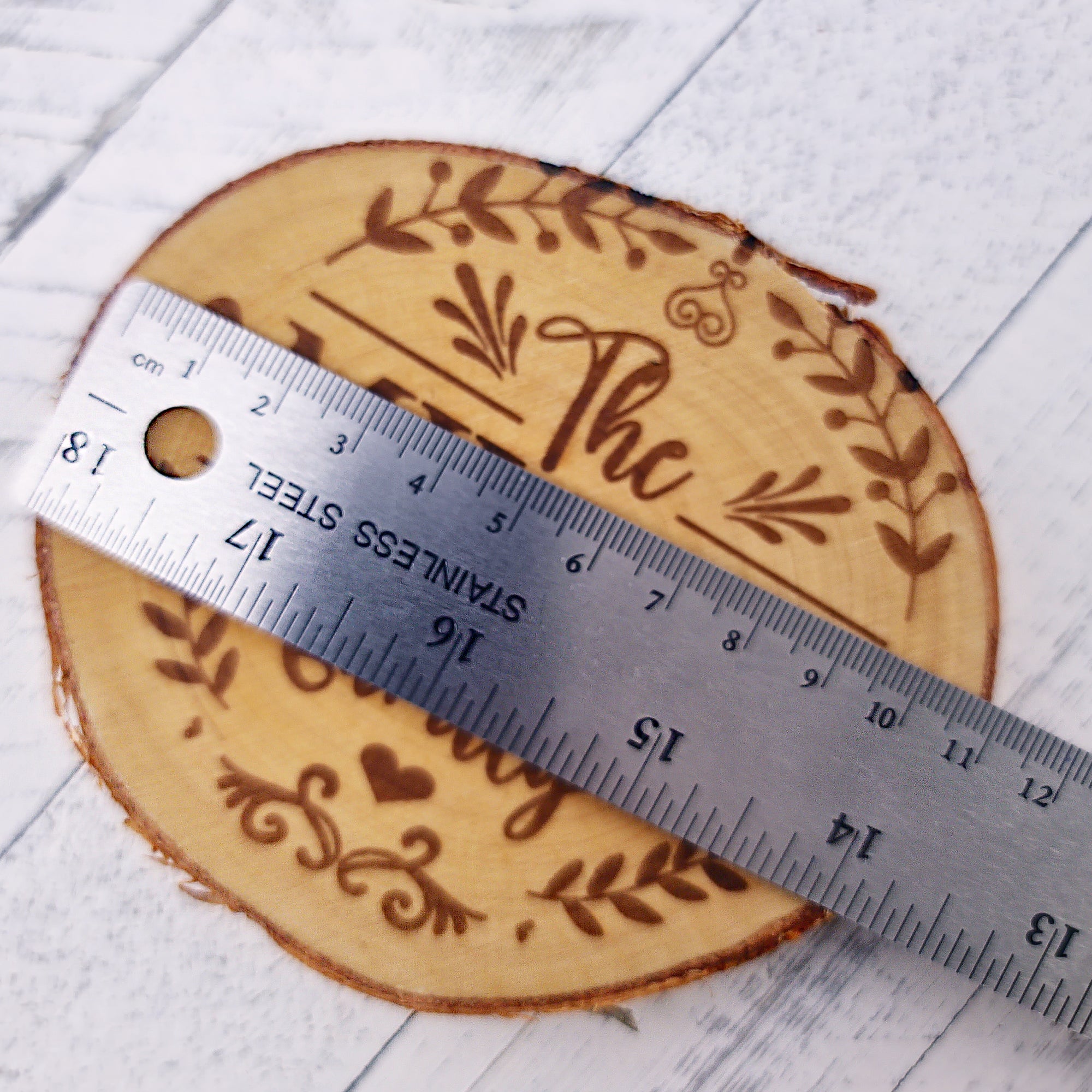 Custom Laser Engraved Family Name Coaster Set – Perfect for Couples, Weddings, Anniversaries, or Holiday Gifting