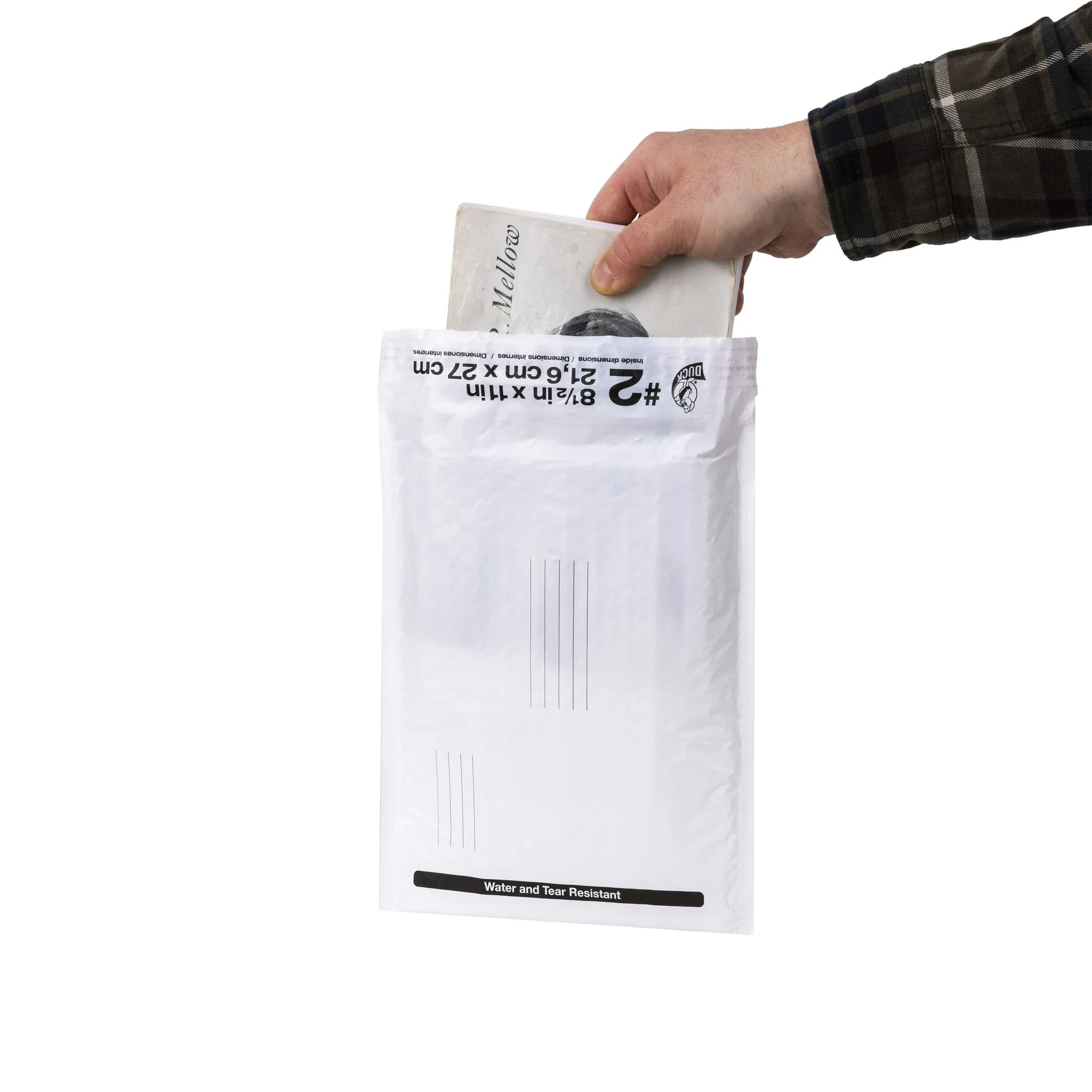 Duck #2 Poly Bubble Mailer - 8.5" x 11" - White