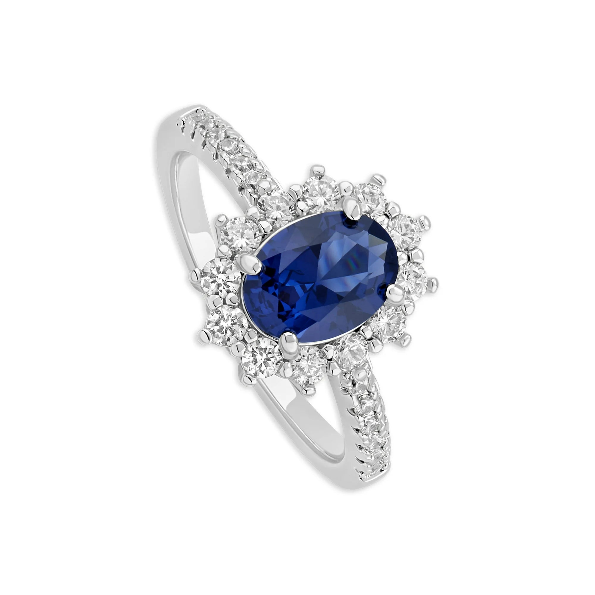 Believe by Brilliance Women’s Fine Silver- Cubic Zirconia Ring – Size 7