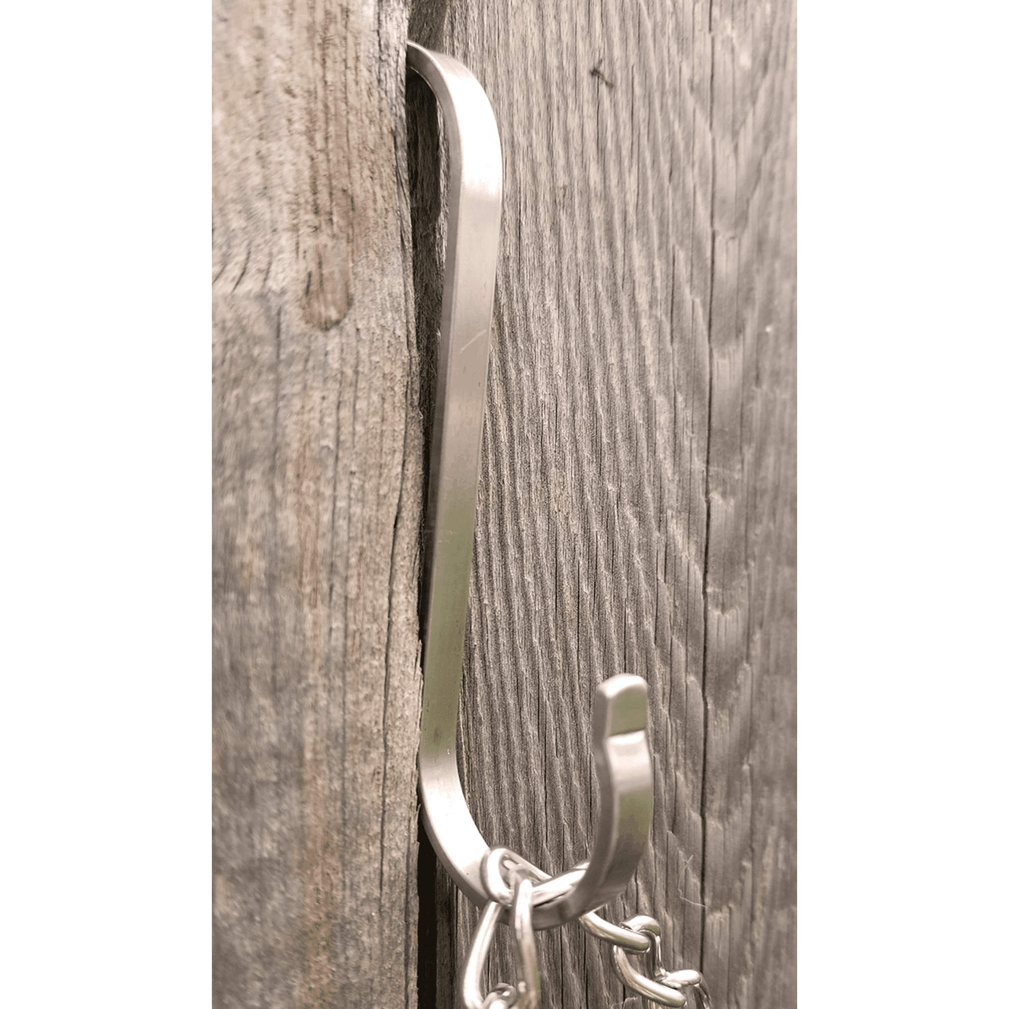 Peerless Chain 3.5" Zinc Flat S-Hooks (Set of 2)