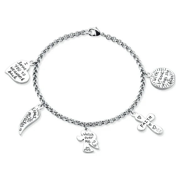 Believe by Brilliance Women’s Two-Tone Rose Gold Bracelet – 7.5