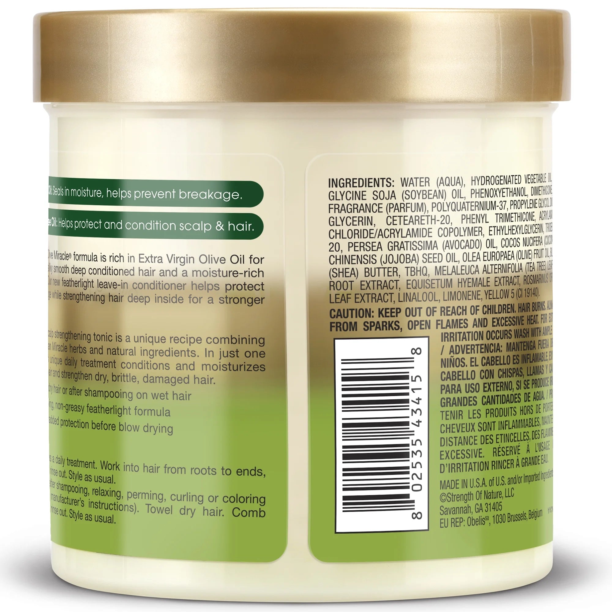 African Pride Olive Miracle Leave-In