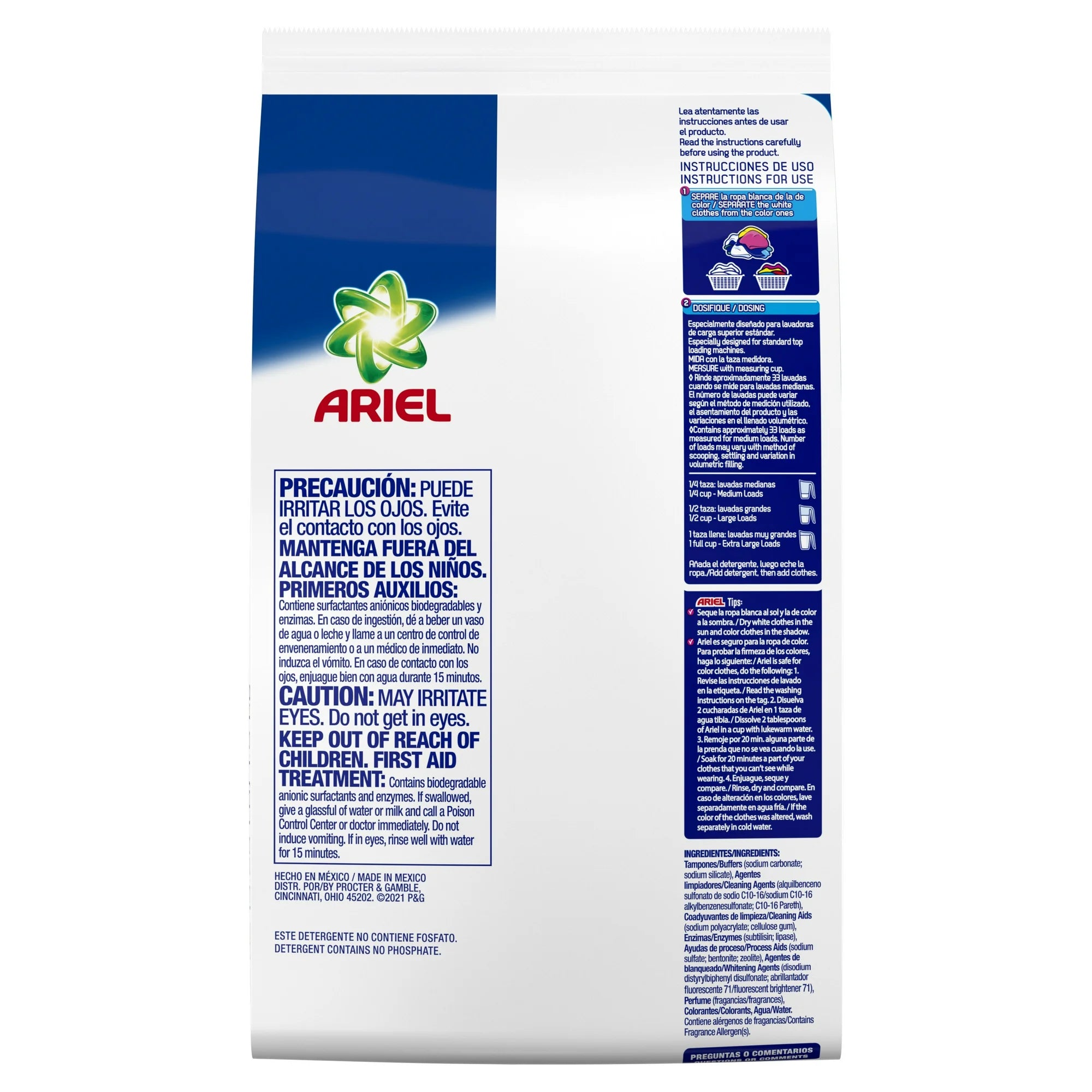 Ariel with Ultra Oxi Laundry Detergent
