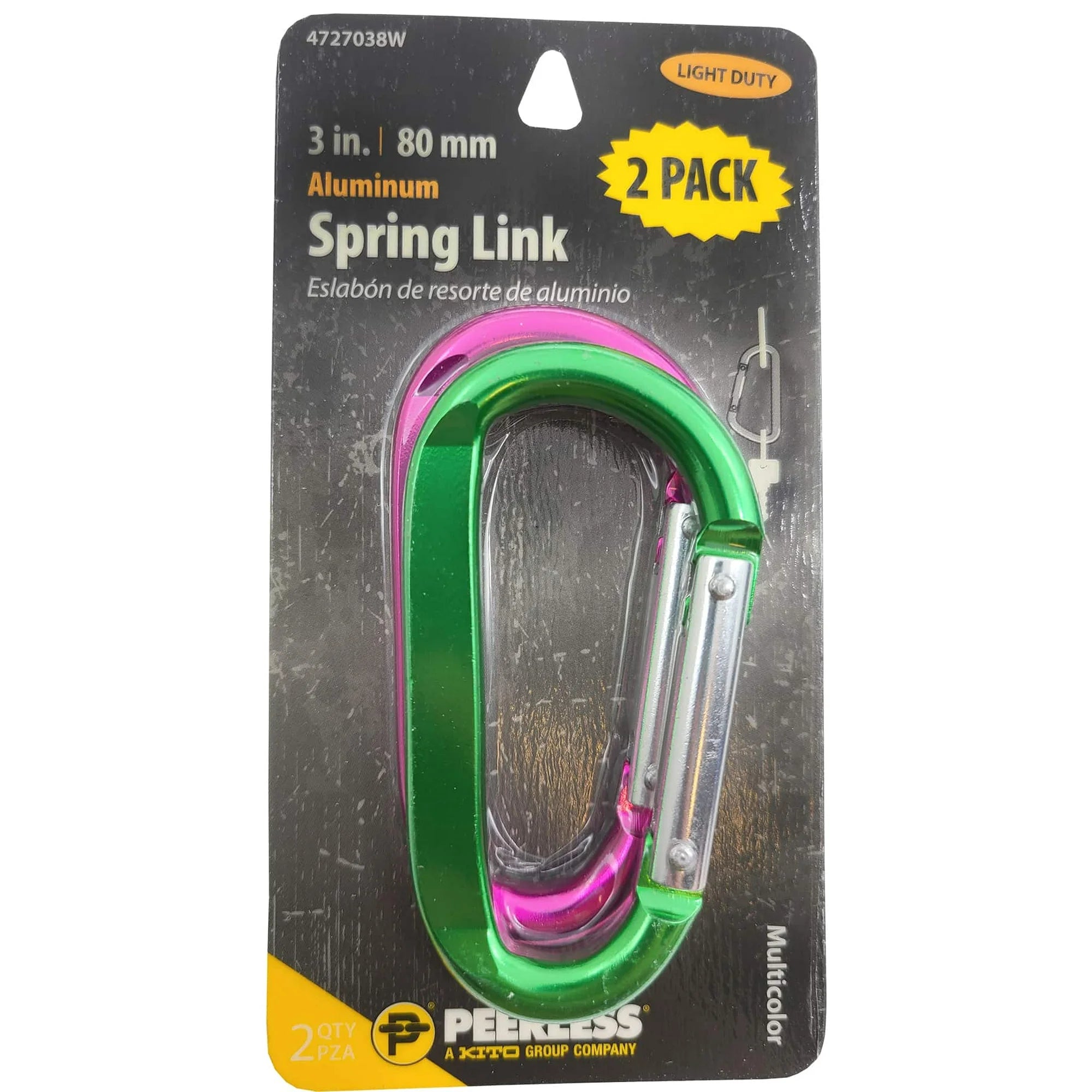 3" Aluminum Spring Link, 2 Pack