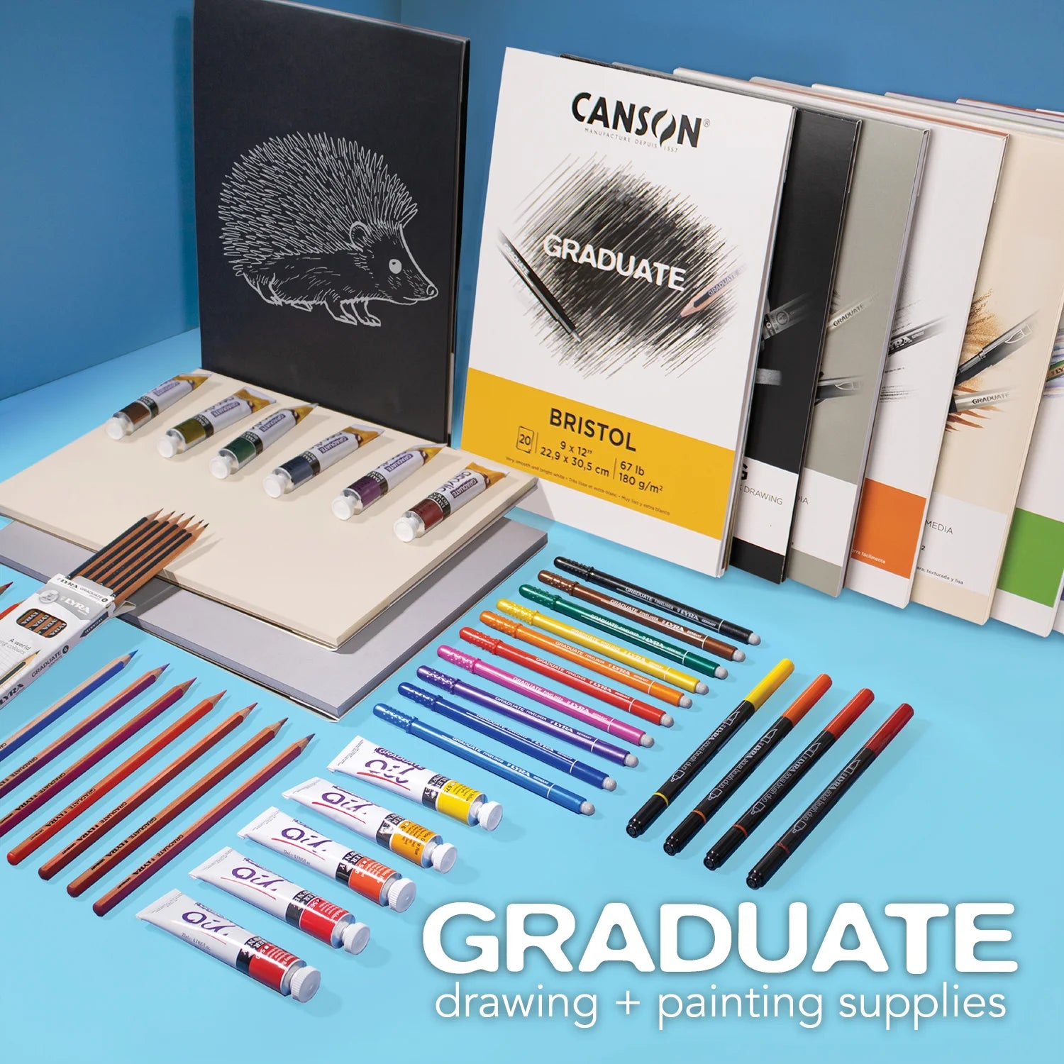 Canson Graduate 9x12 Sketch Pad ,40 Sheets