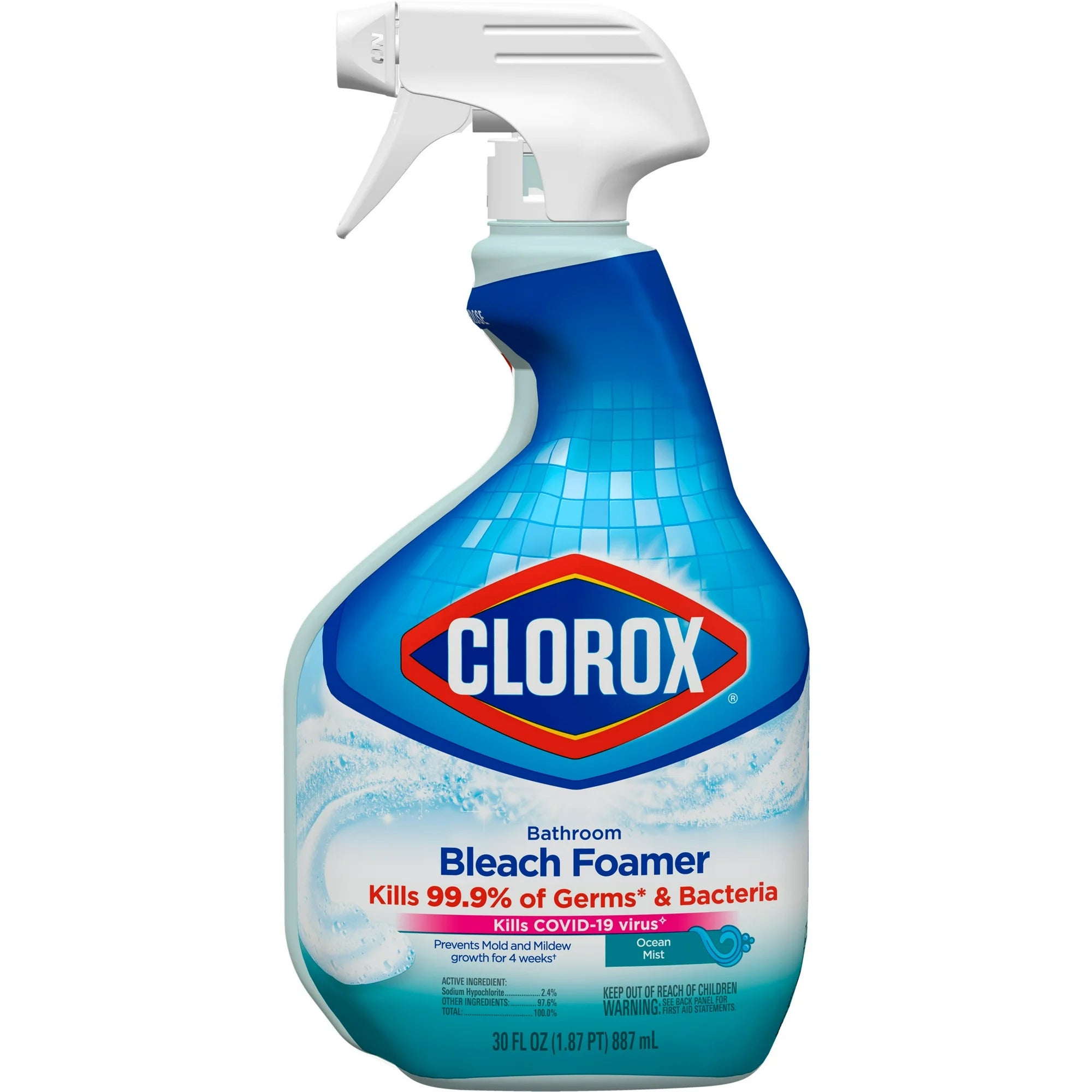 Clorox Bleach Foamer Bathroom Cleaner Spray