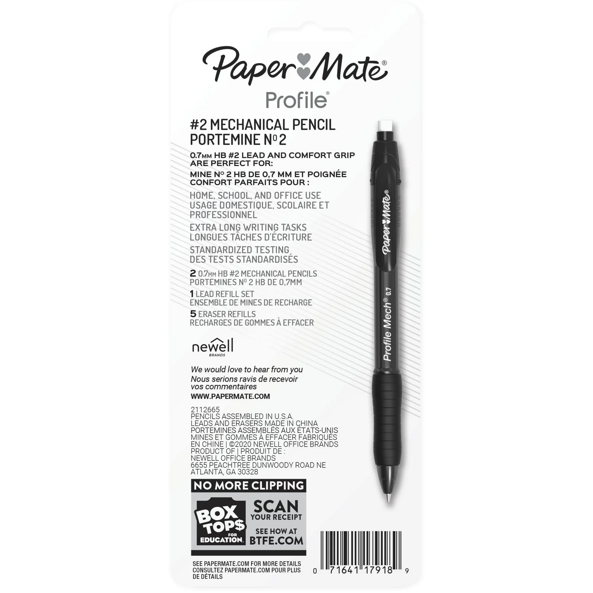 Paper Mate Profile Mech Pencils ,2 Pack