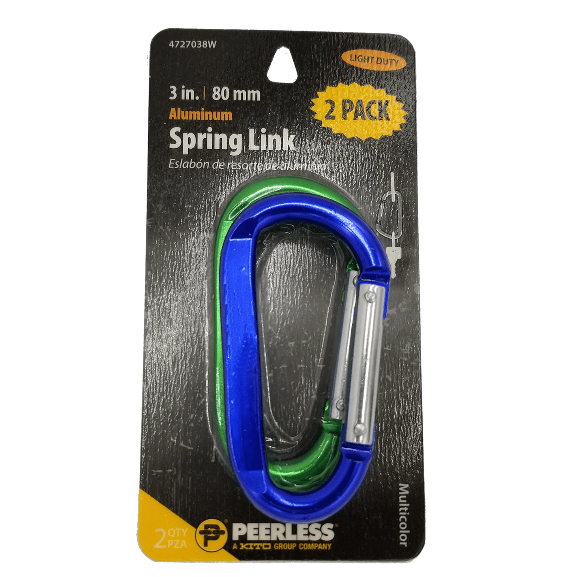 3" Aluminum Spring Link, 2 Pack