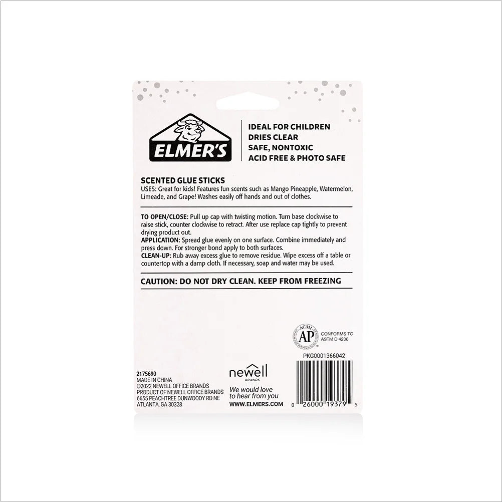 Elmer's Scented Glue Sticks - 4 Pack
