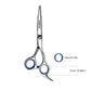 6-Inch Hair Scissors: Stainless Steel Styling Tool with Regular Flat Teeth Blades - MAK PERSONA ™