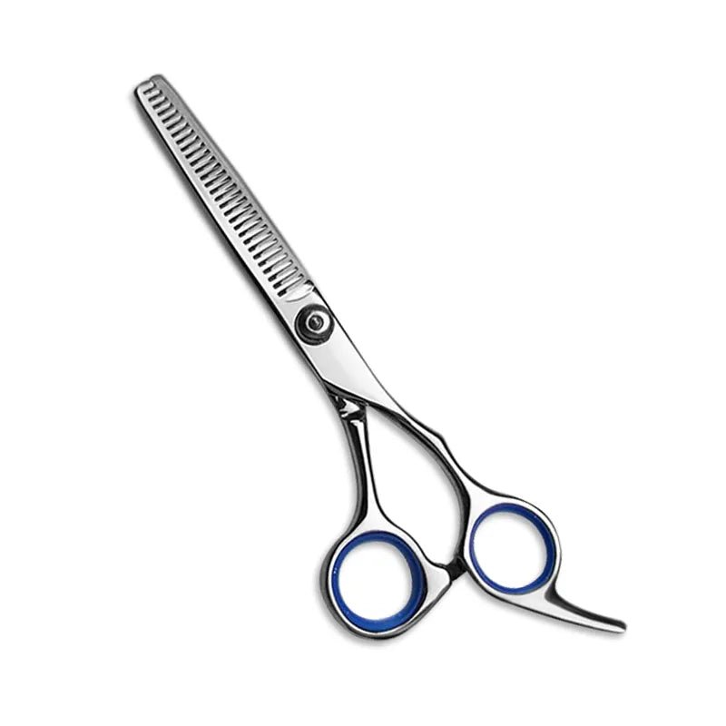 6-Inch Hair Scissors: Stainless Steel Styling Tool with Regular Flat Teeth Blades - MAK PERSONA ™