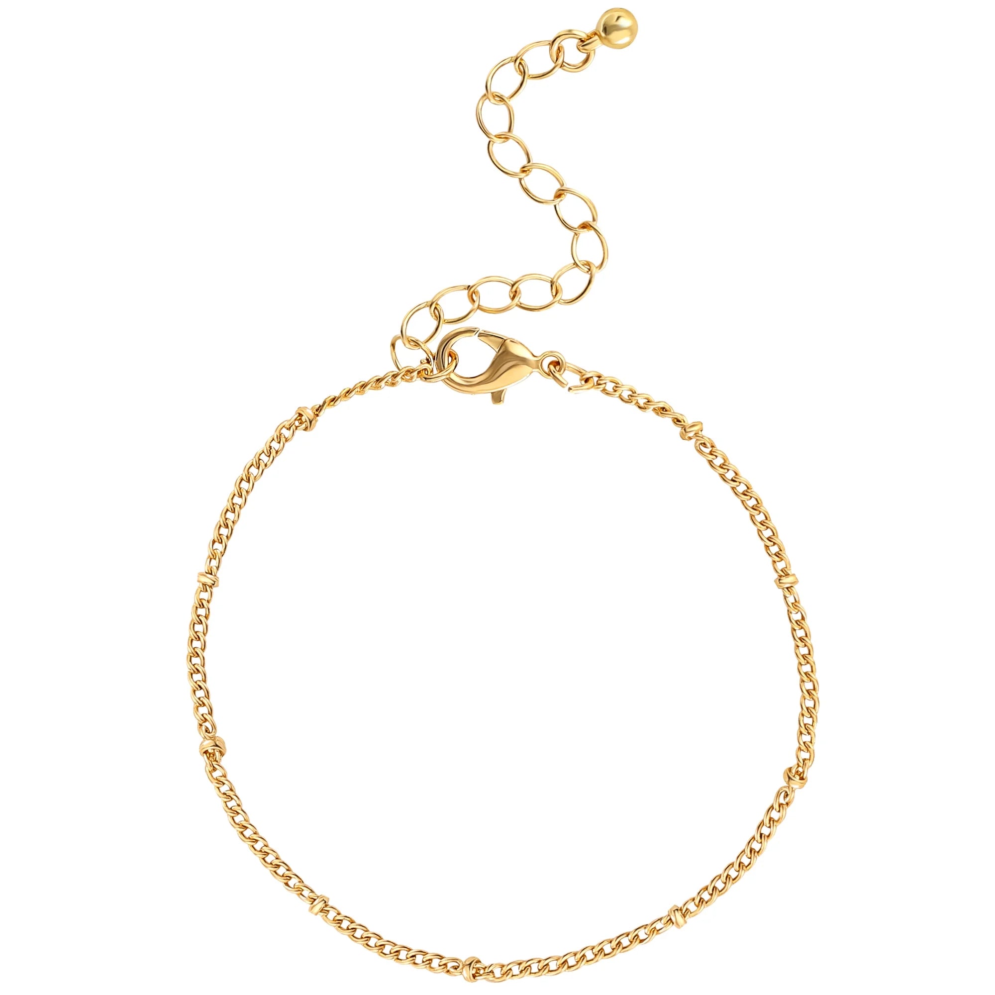 Jessica Simpson Gold Tone Cross Bracelet Set – 3-Piece