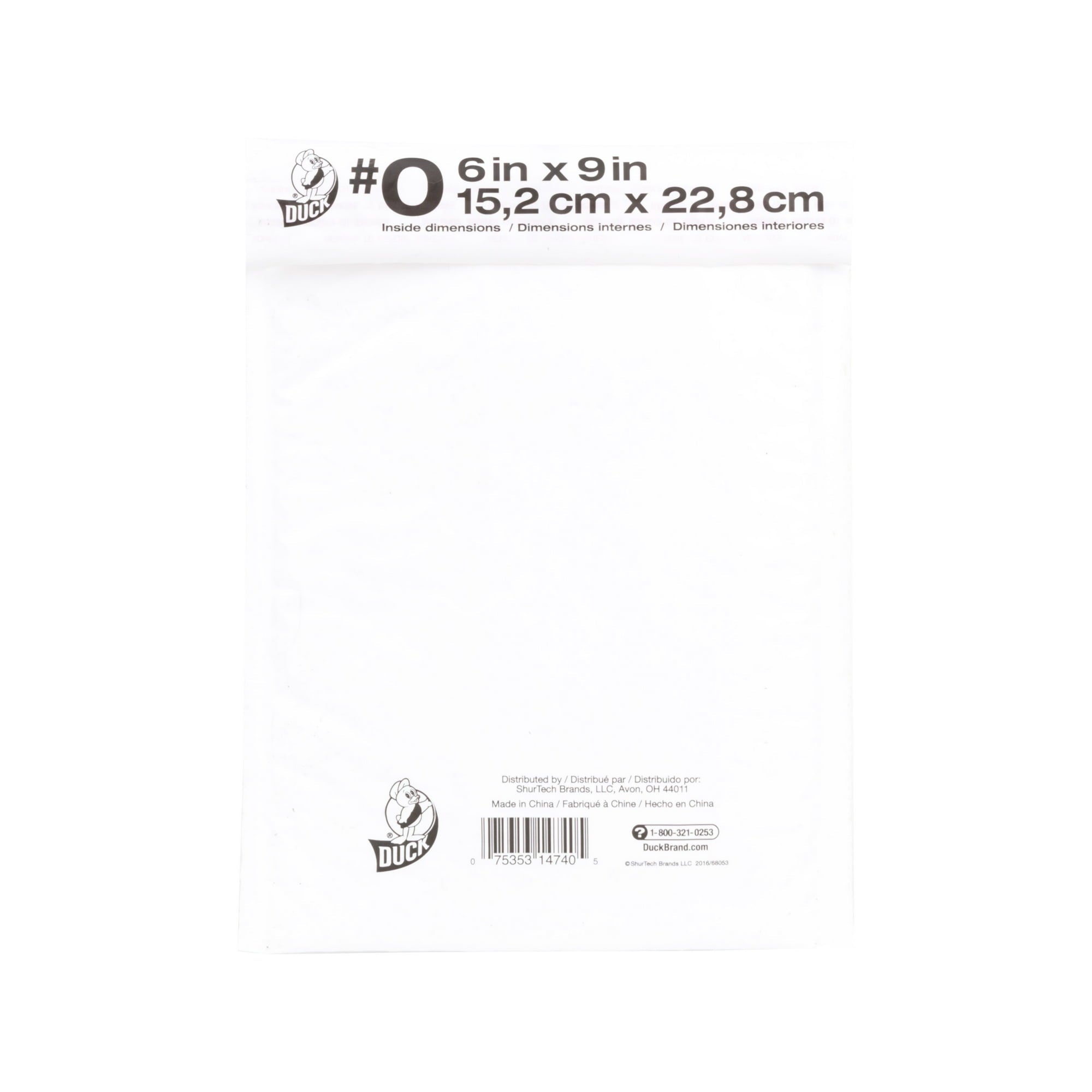 Duck Brand #0 Poly Mailer