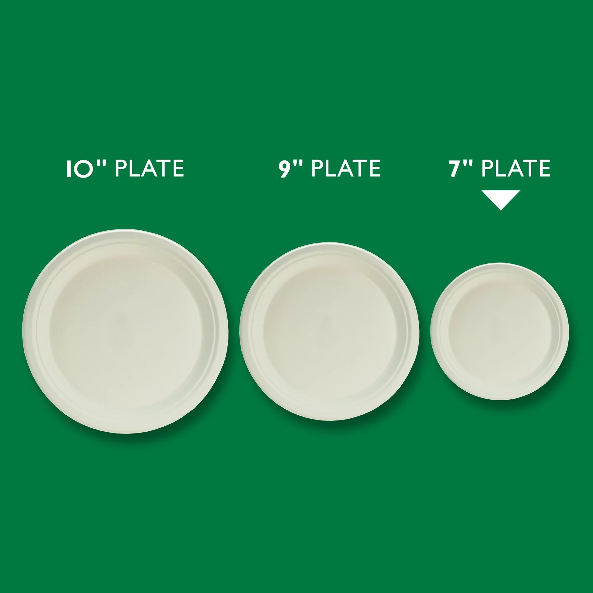 Hefty Compostable Plates 6.75", 30 ct