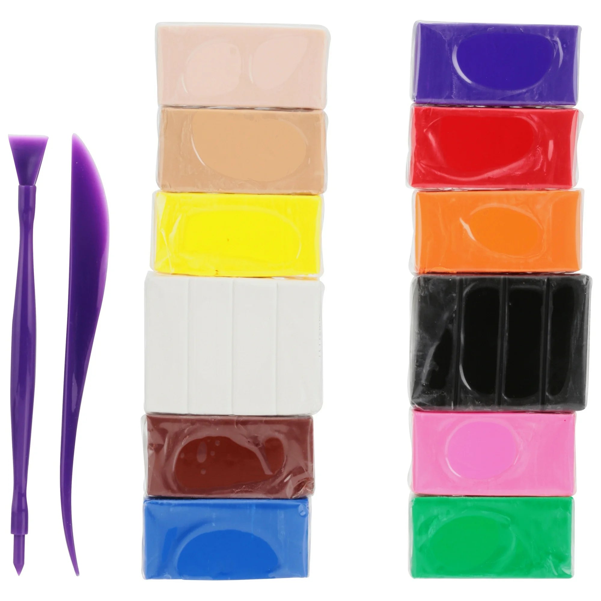 Sculpey Crafty Clay Variety Pack ,14 Colors