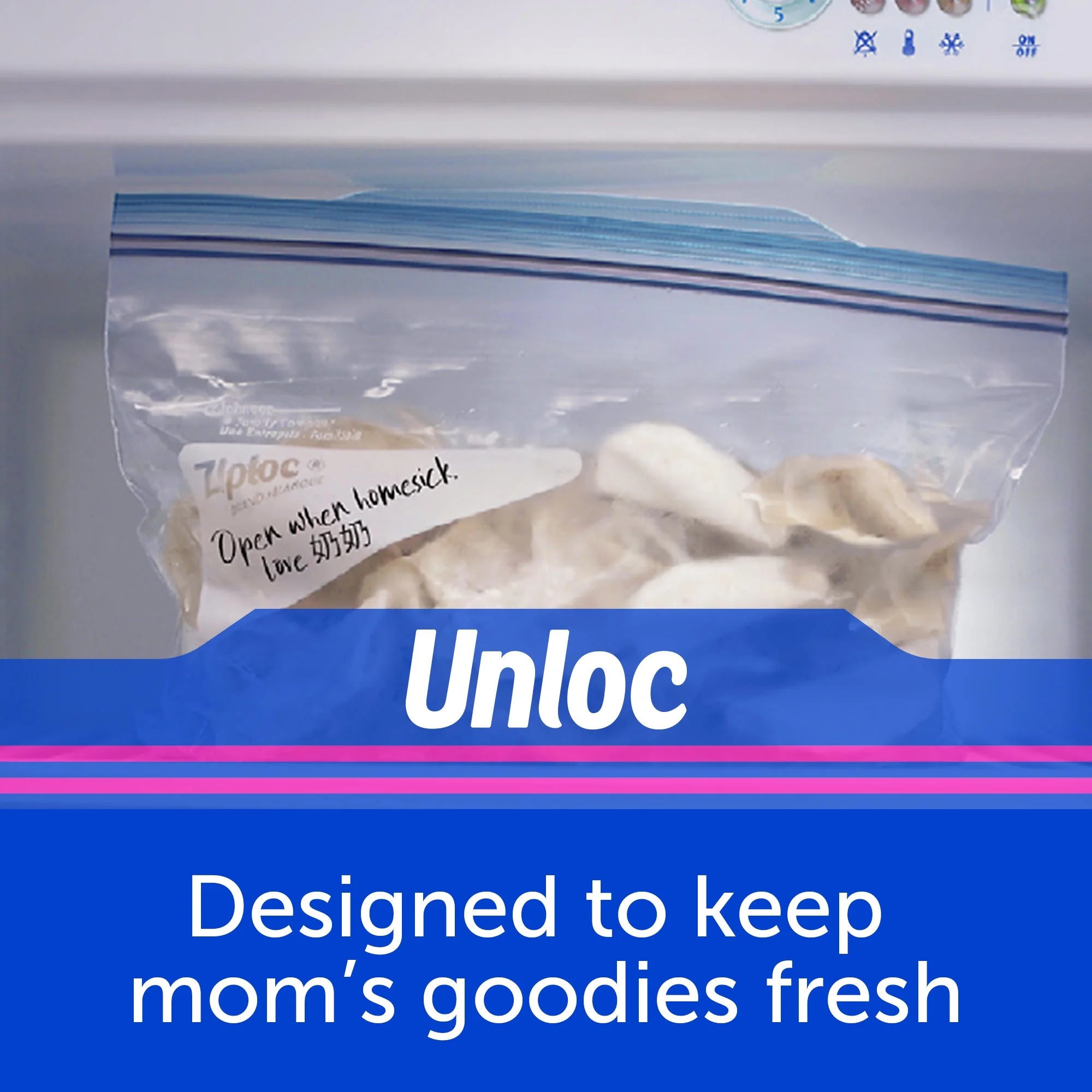Ziploc® Brand Freezer Bags with Grip