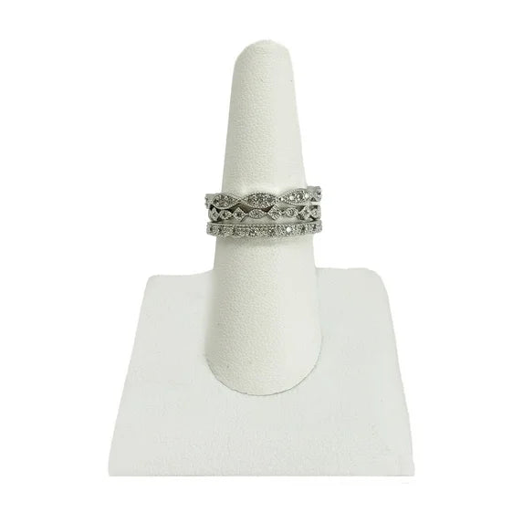 Women's Believe in Brilliance Cubic Zirconia Ring Set – Size 8