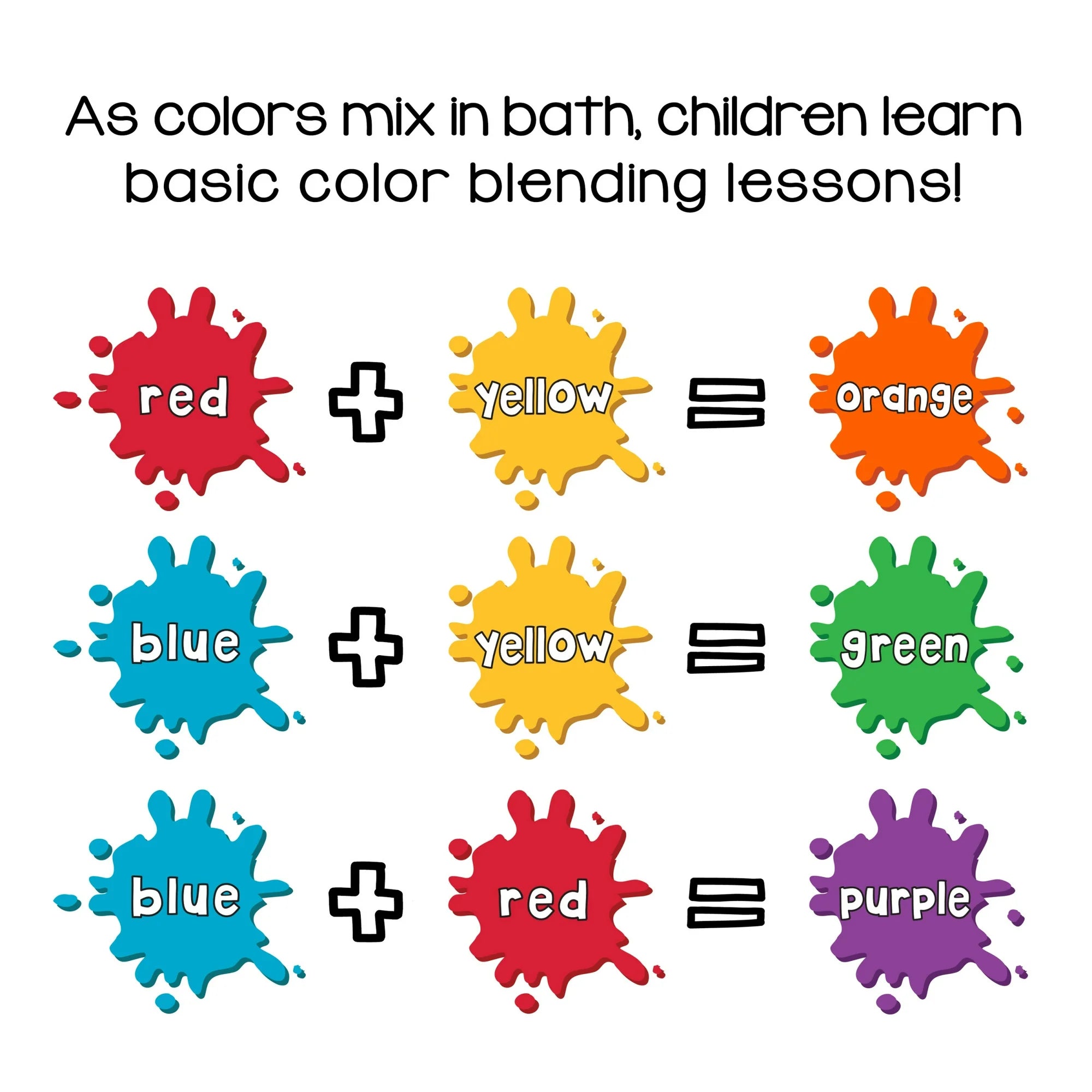 Bodycology Kids Watermelon Color Changing Bath Bomb, 4 Count, 3 oz each