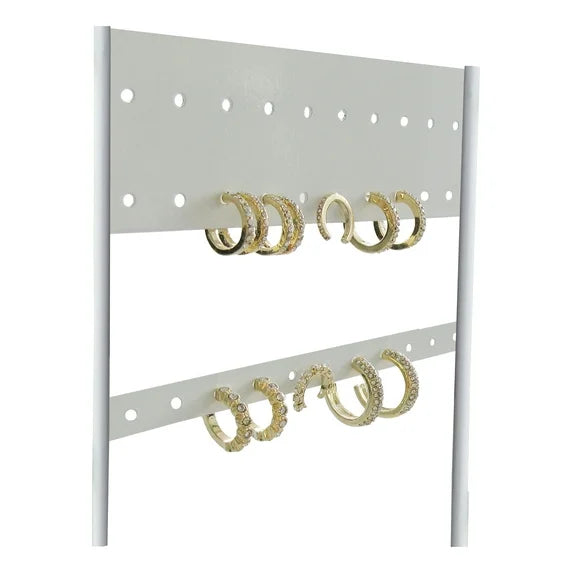 Time and Tru Women’s 6-Piece Gold Tone Hoop Earring