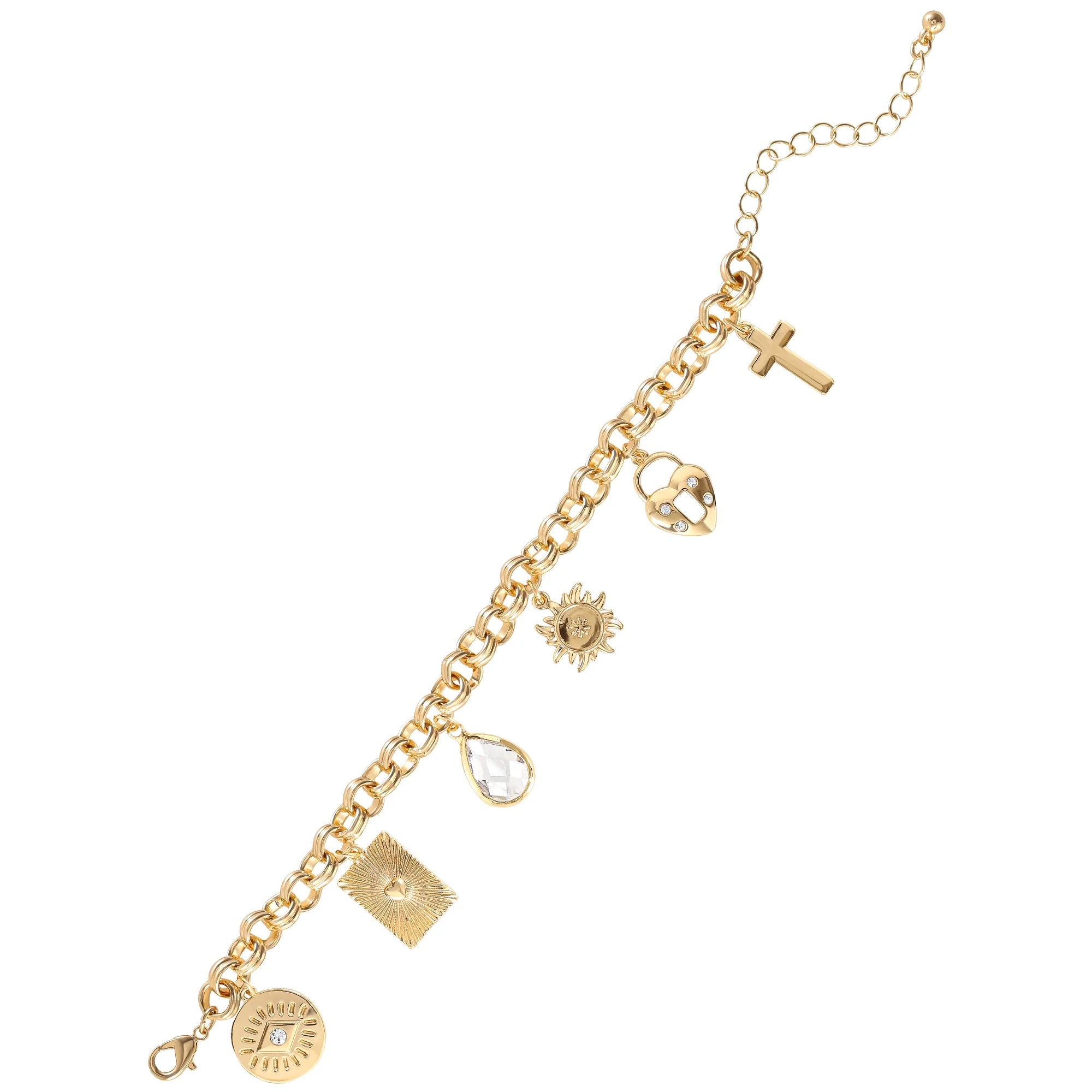 Jessica Simpson Women's Charm Bracelet