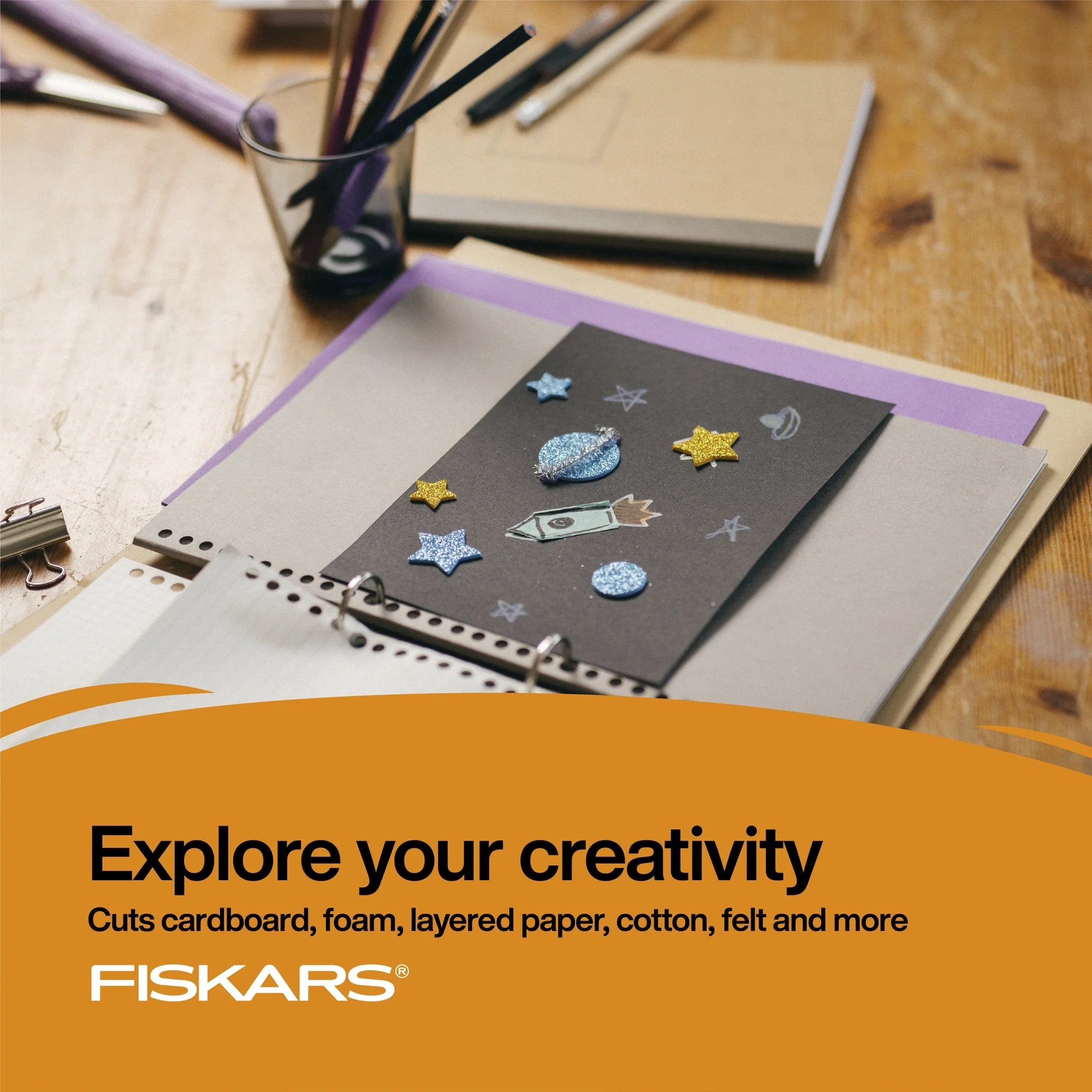 Fiskars 7" Glitter Scissors