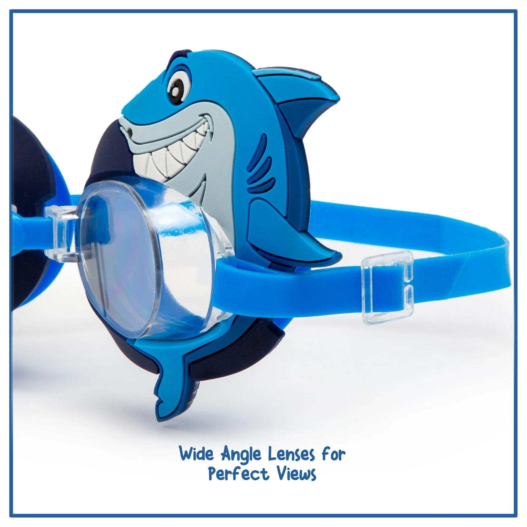 Eye Pop Kids Swim Goggles - Blue Shark