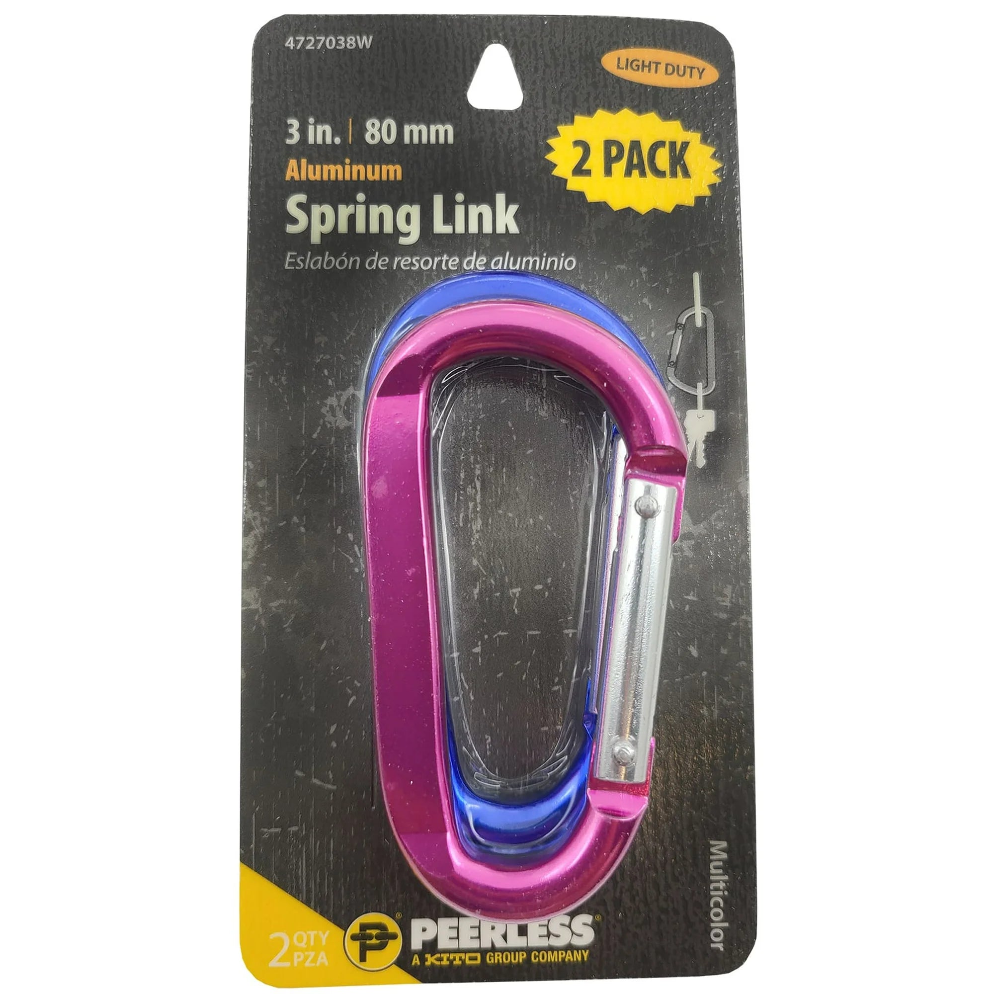 3" Aluminum Spring Link, 2 Pack