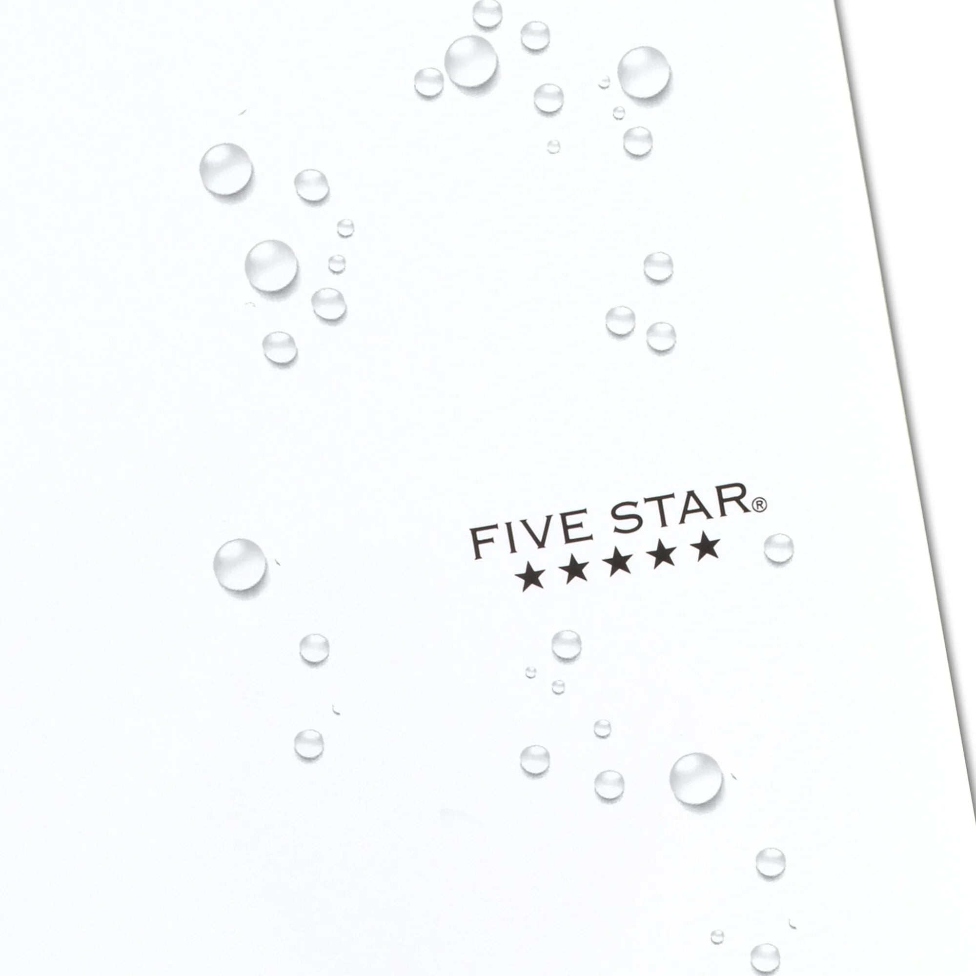 Five Star Wirebound Notebook,White