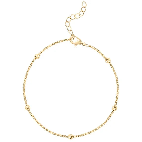 Believe By Brilliance Women's 14kt Gold Plated Bracelet Set – 4-Piece