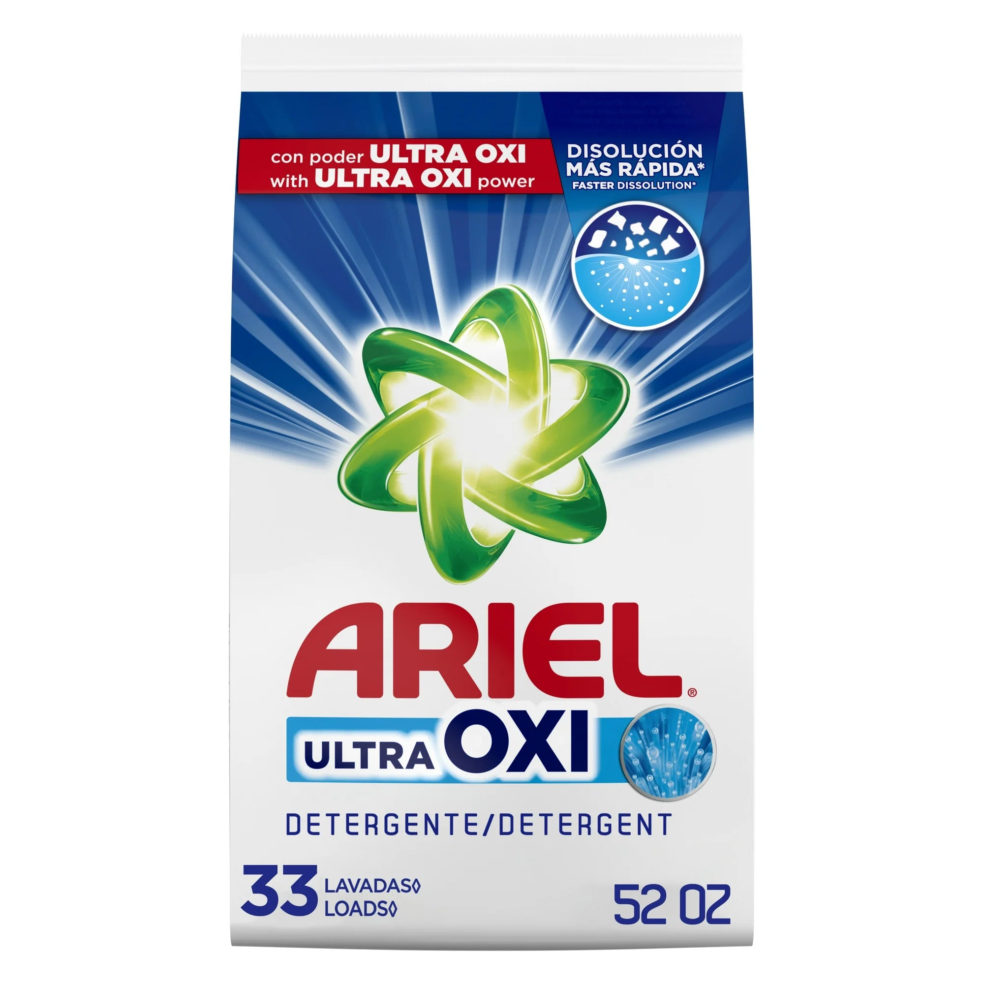 Ariel with Ultra Oxi Laundry Detergent