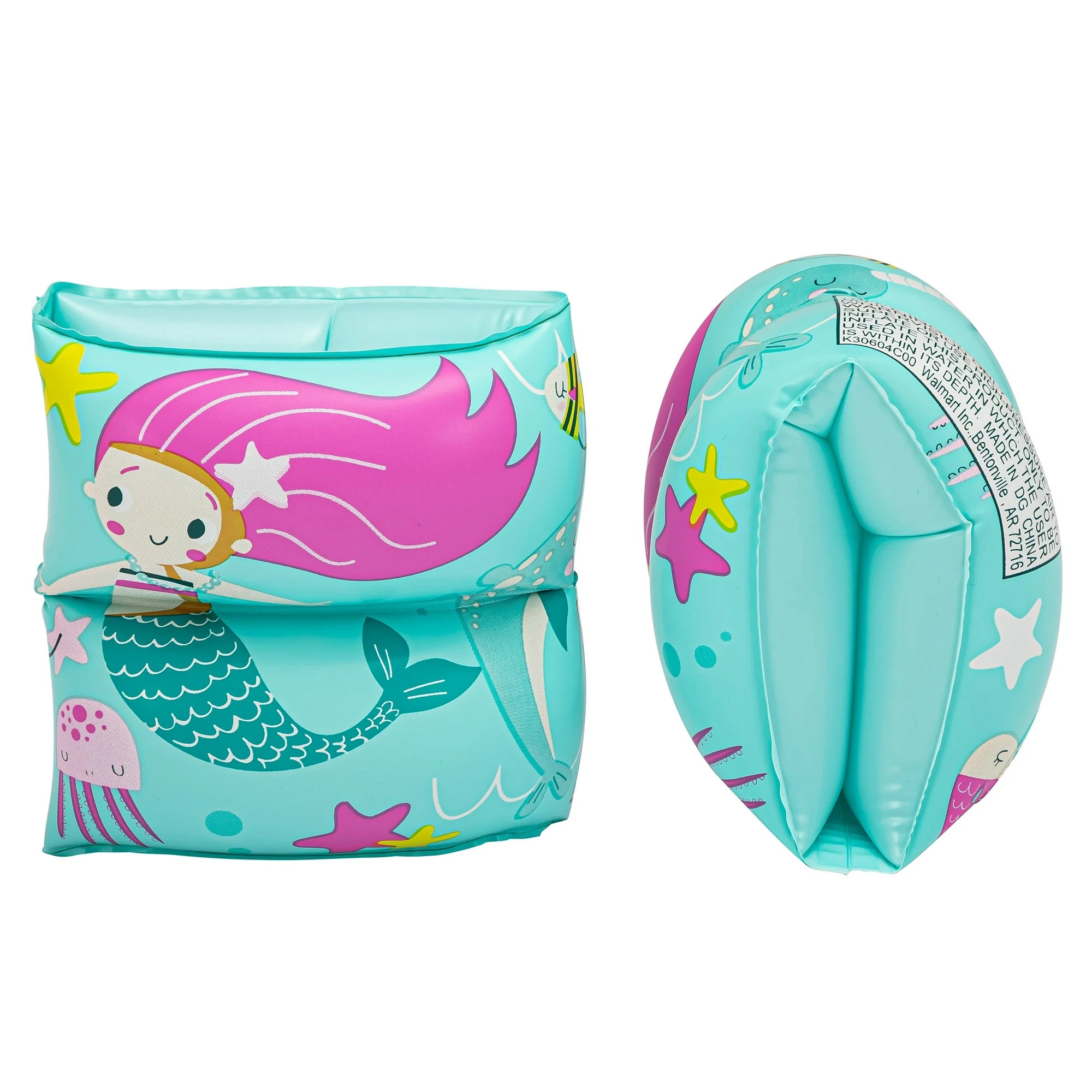 Bluescape Mermaid Inflatable Armbands for Kids
