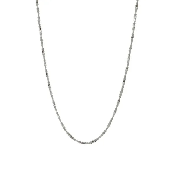 Brilliance Serpentina Necklace 20" – 925 Sterling Silver Chain