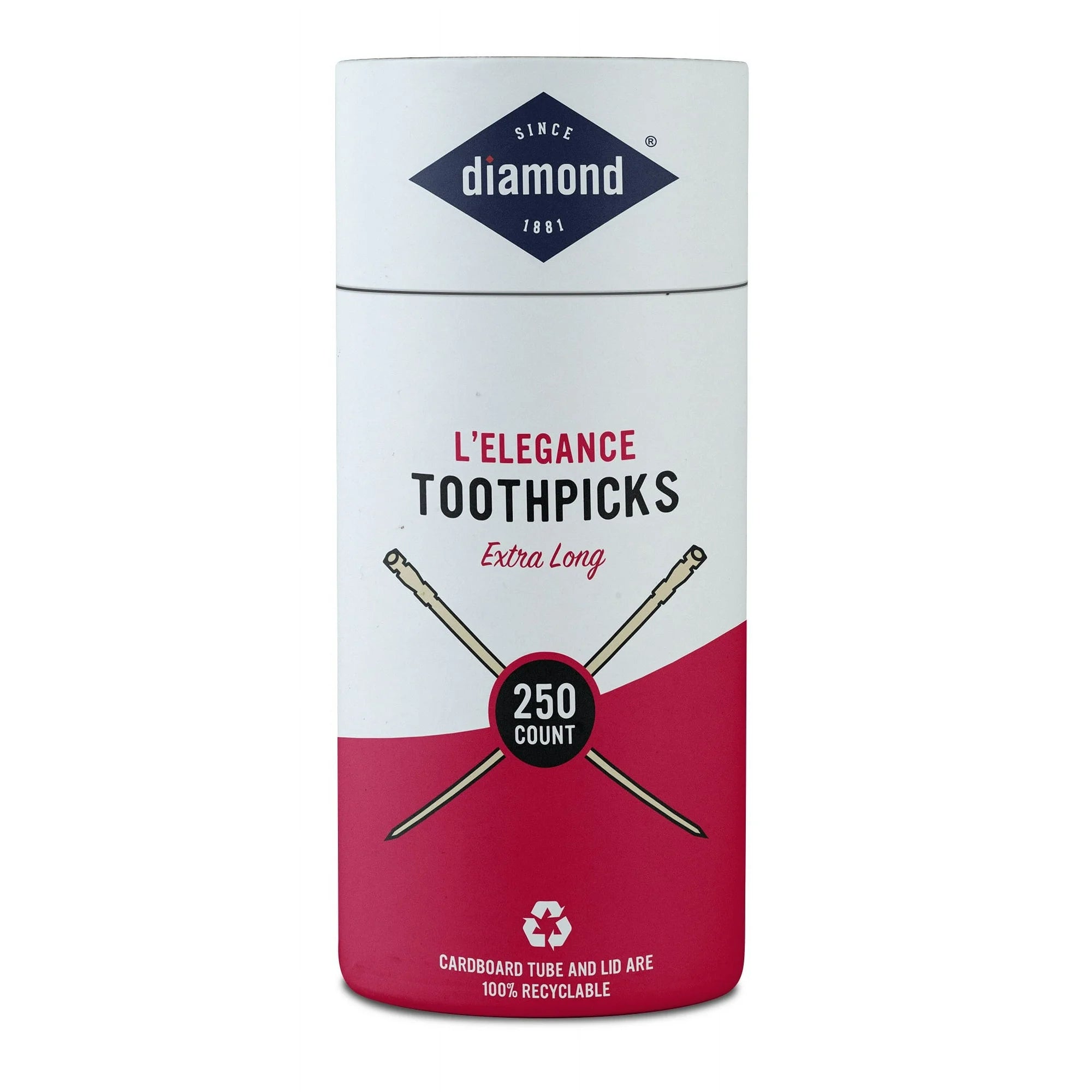 Diamond L'Elegance Wooden Toothpicks