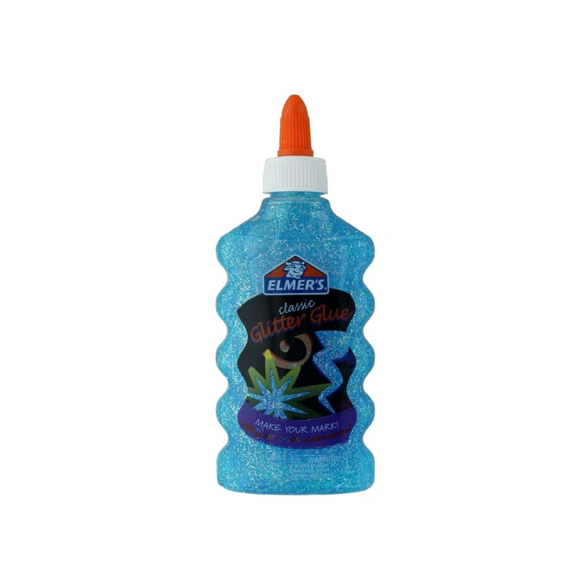 Elmer's Blue Glitter Glue ,6oz