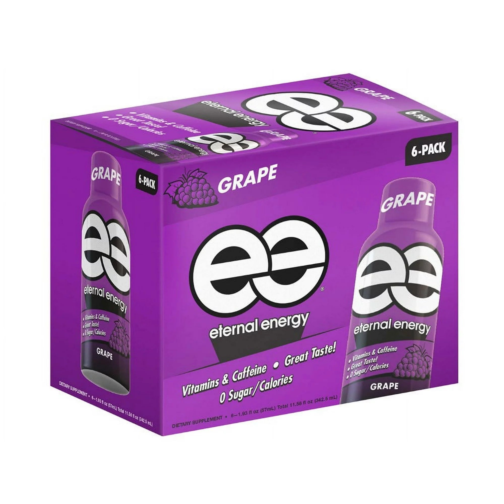 Eternal Energy Premium Grape Energy Shots