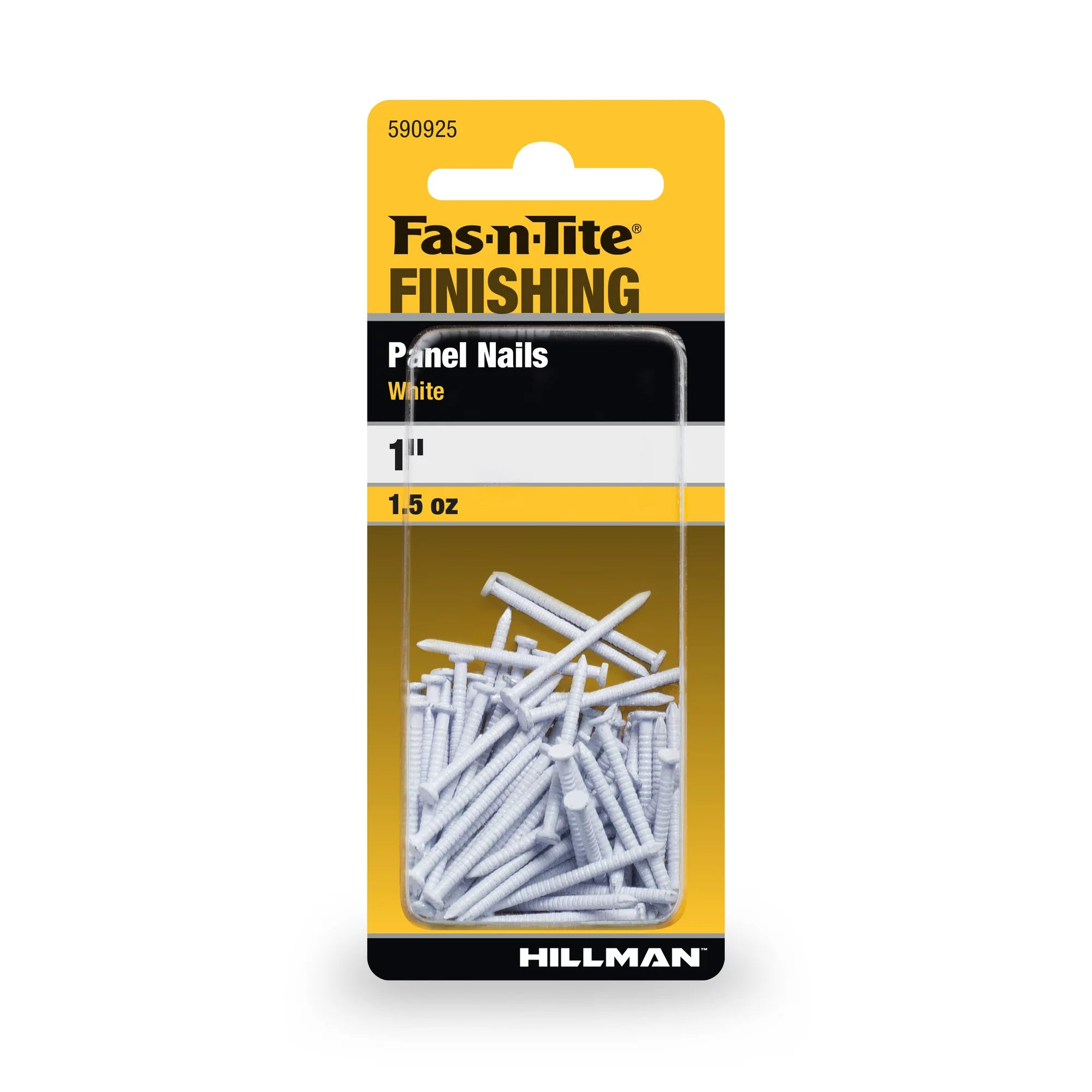 Fas-n-Tite White Panel Nails, Steel