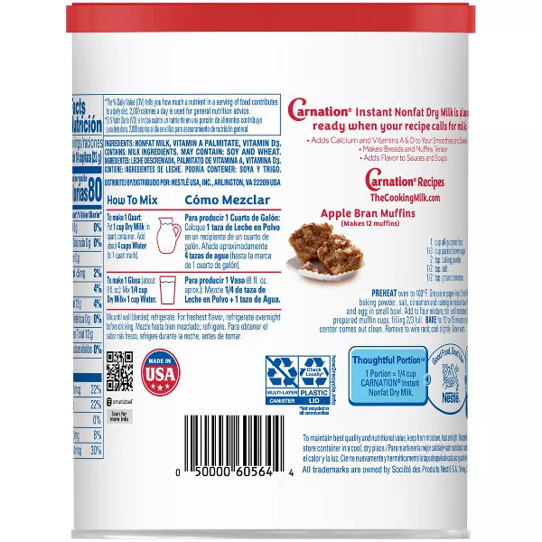 Nestle Carnation Nonfat Dry Milk